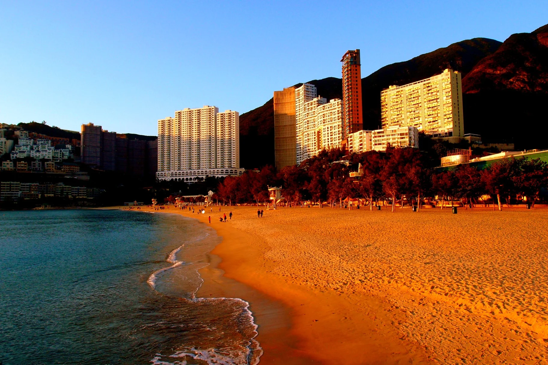 Repulse Bay on the south side of Hong Kong Island.