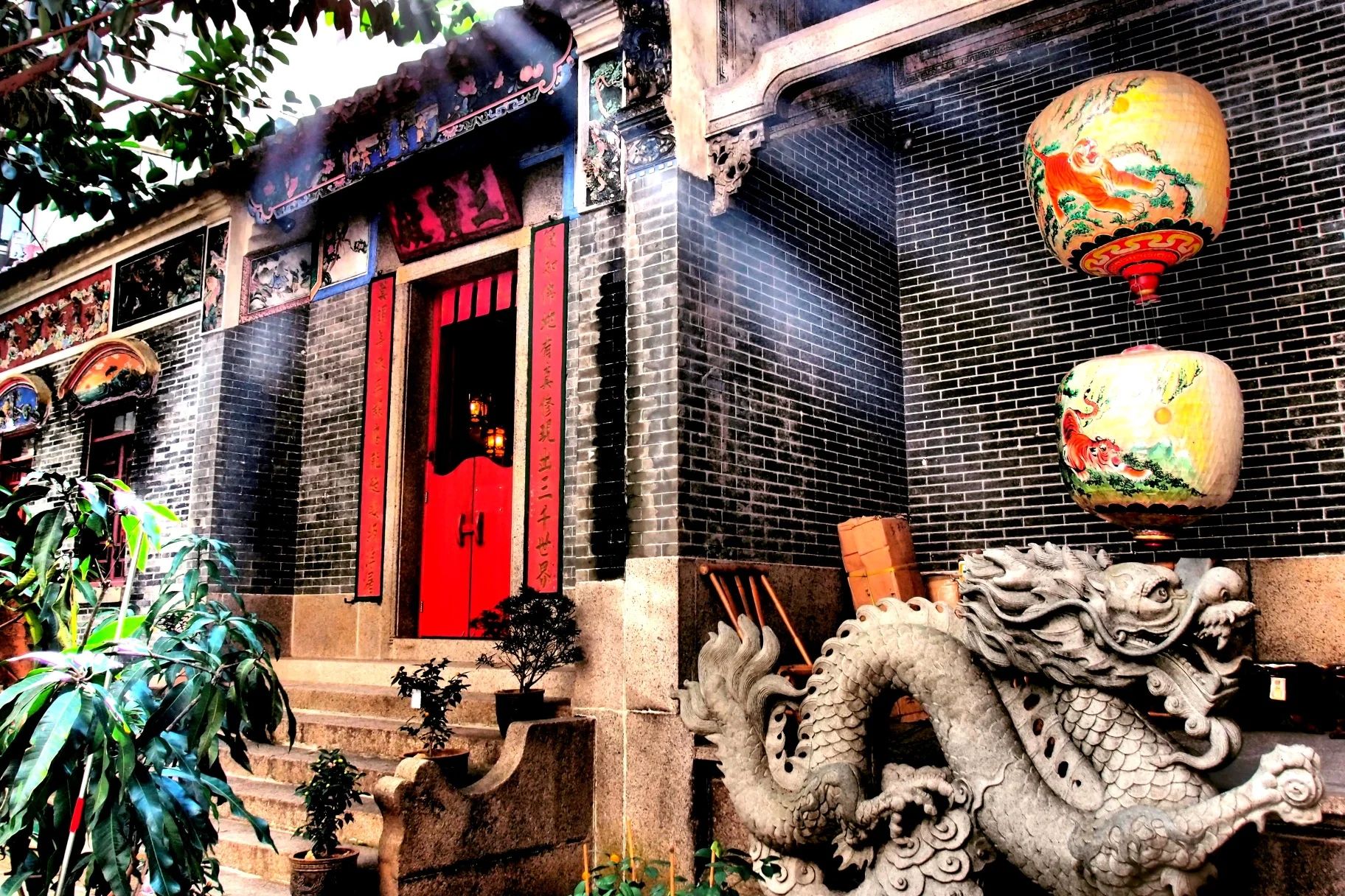 The Pak Tai Temple in Wanchai