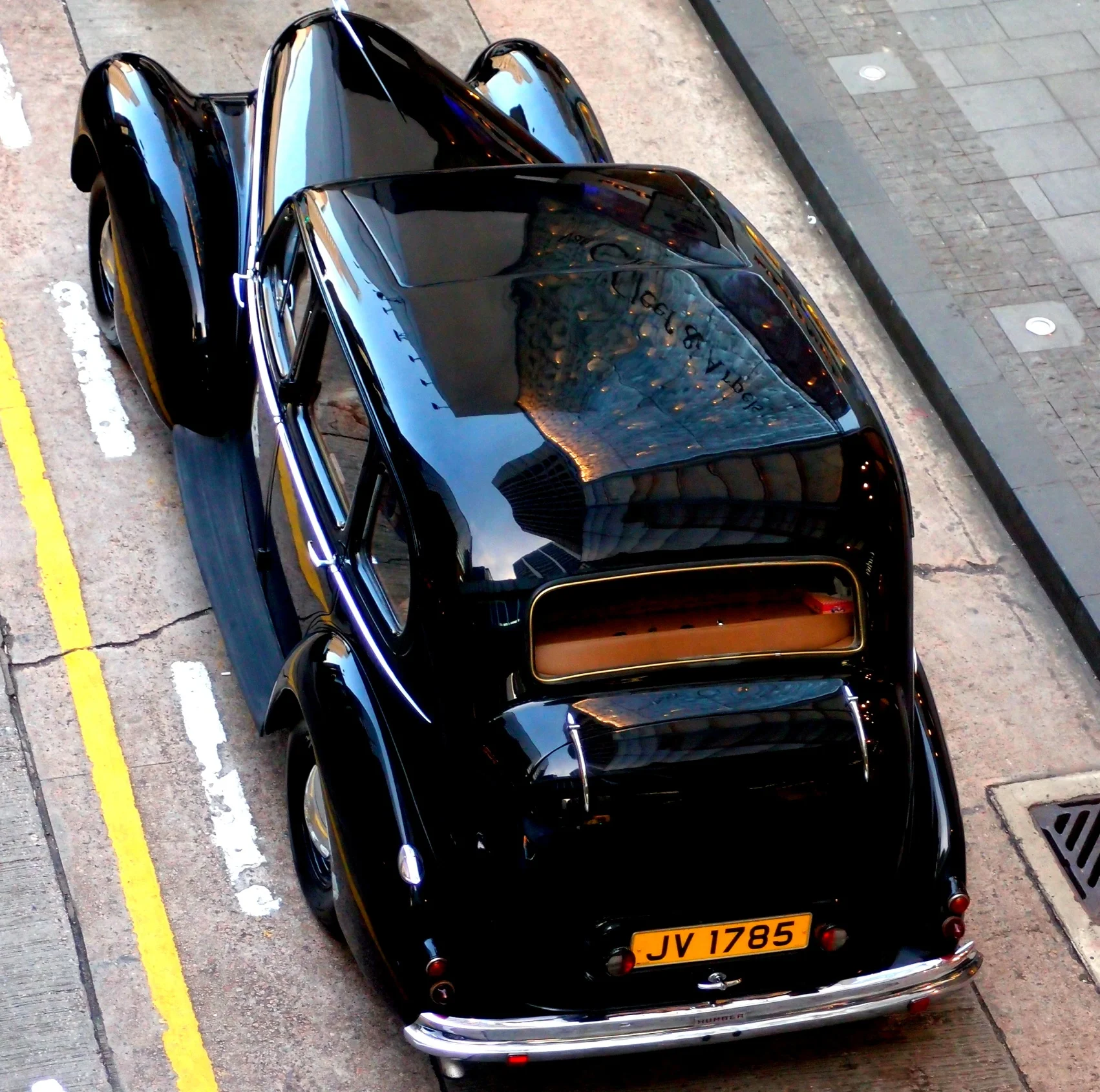 A very rare car in Hong Kong