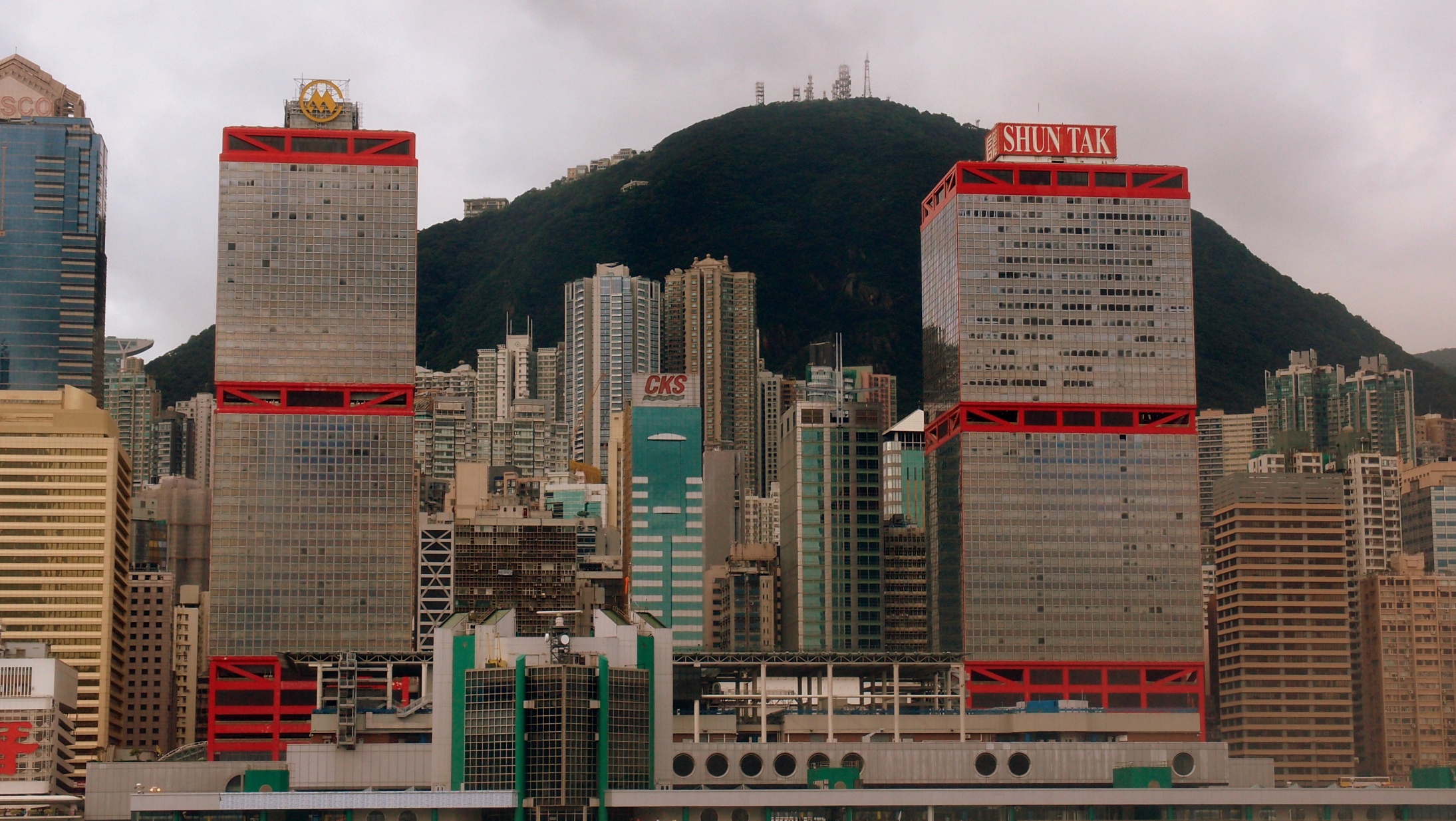 The Peak, front on view