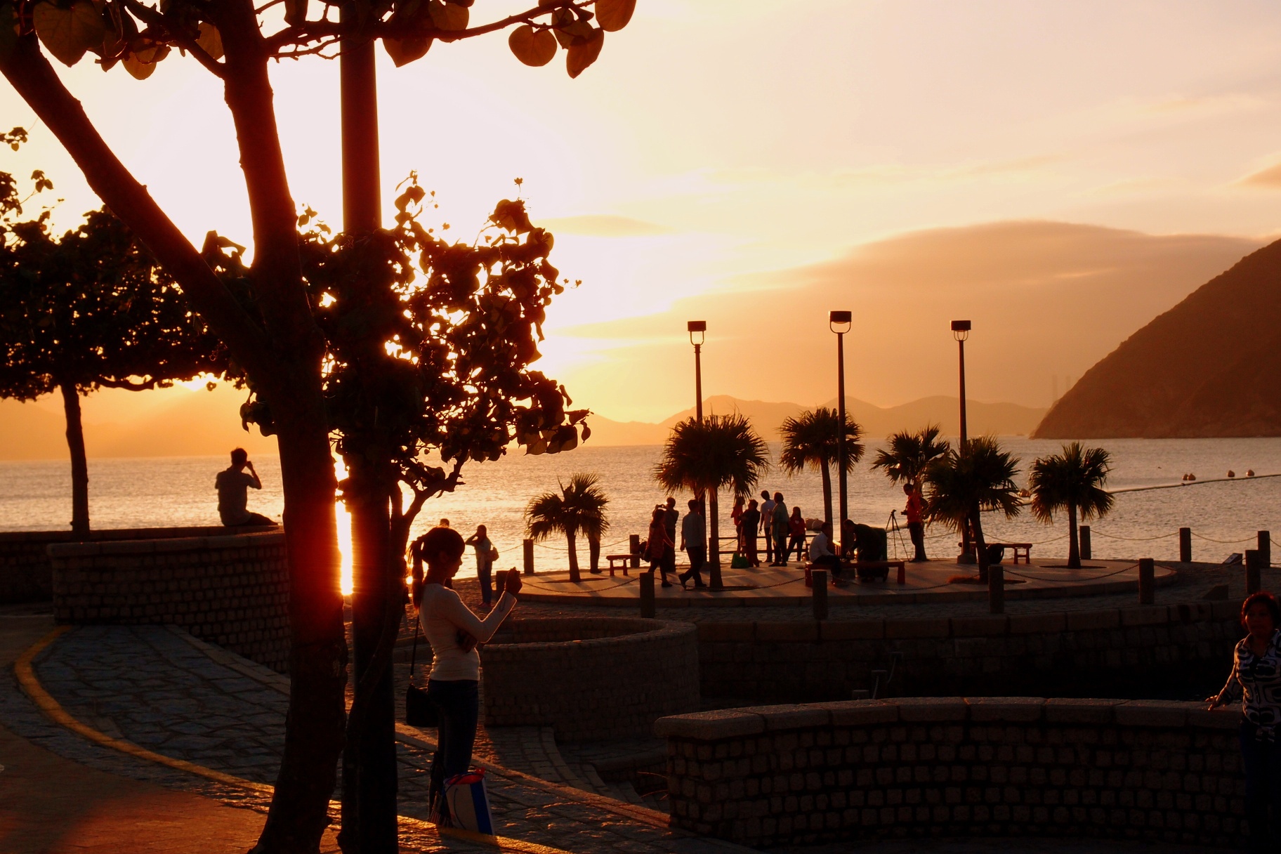 Sunset at Repulse Bay