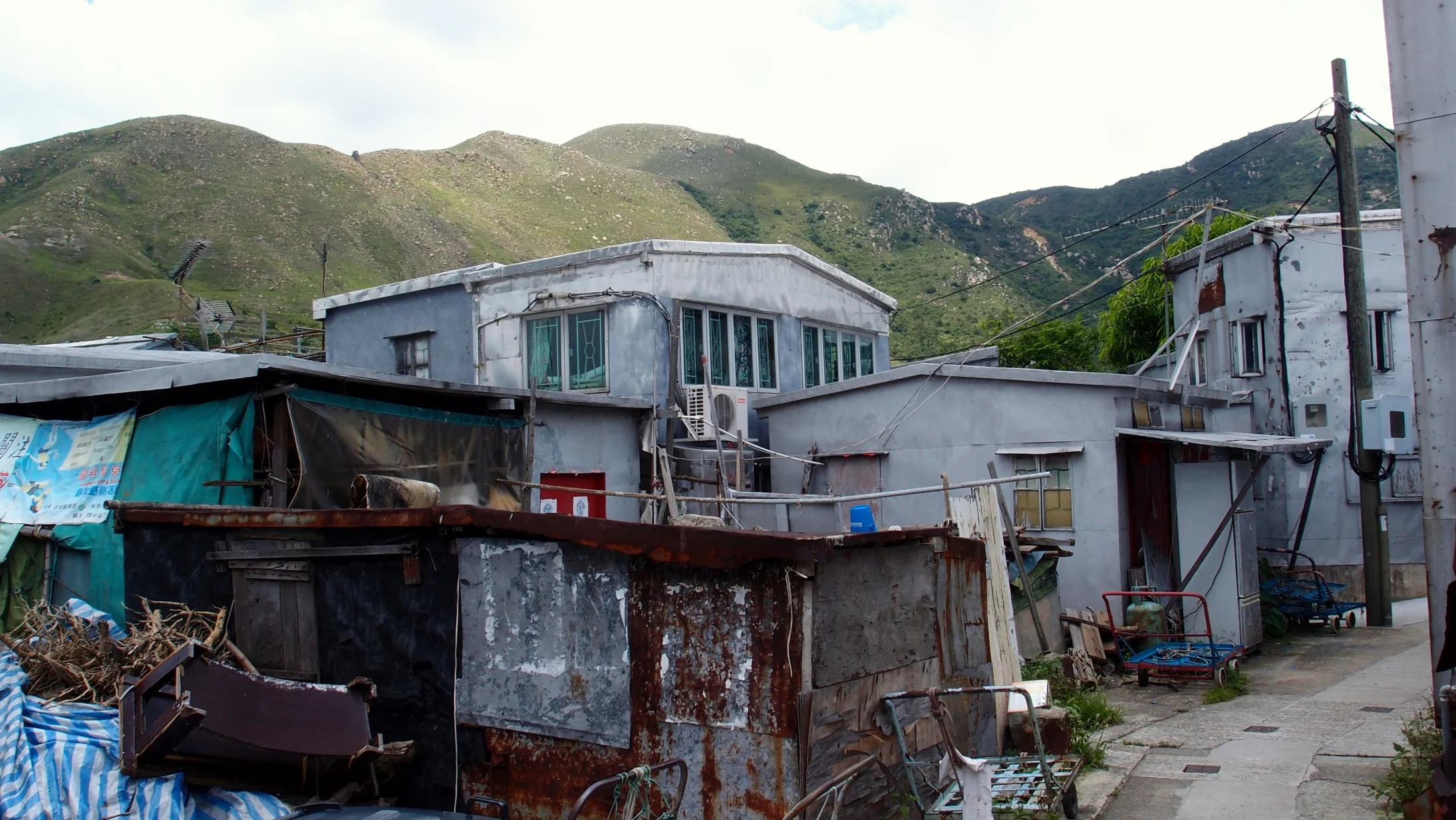 Like I said, glorified tin huts