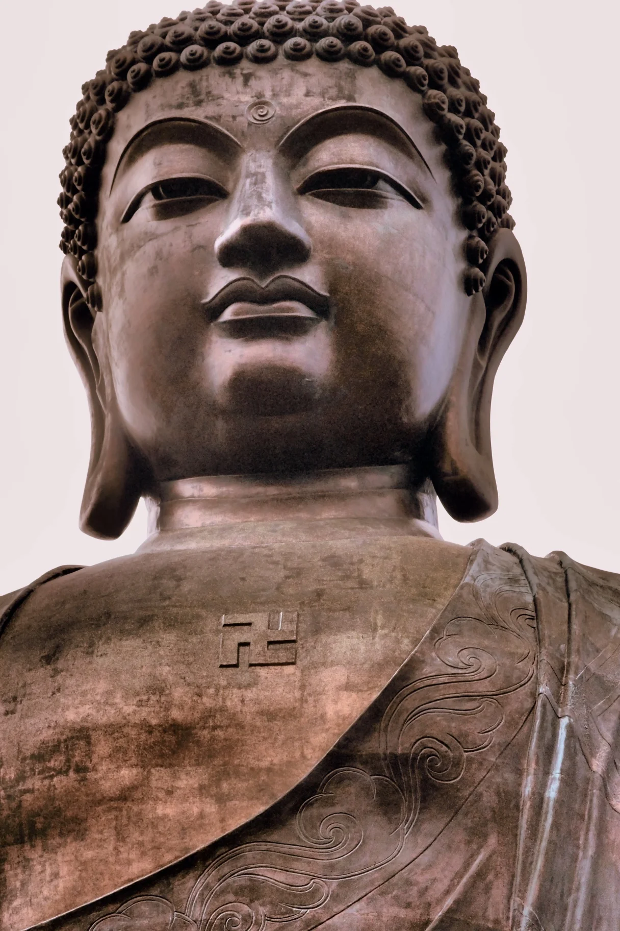 That is not a swastika but a Buddhist symbol of peace