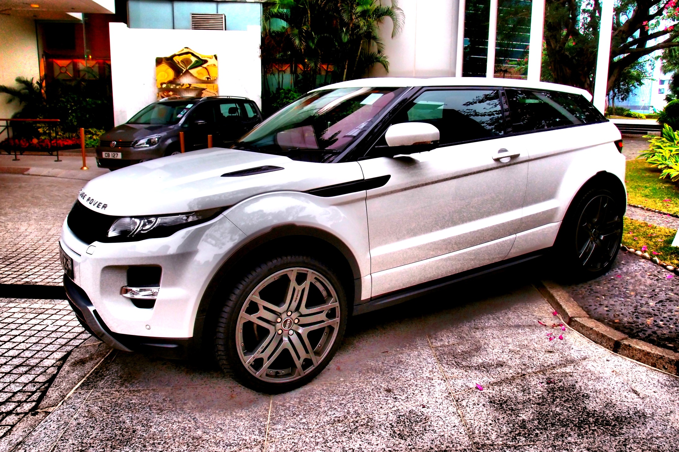 The trimmed down version of the venerable Range Rover