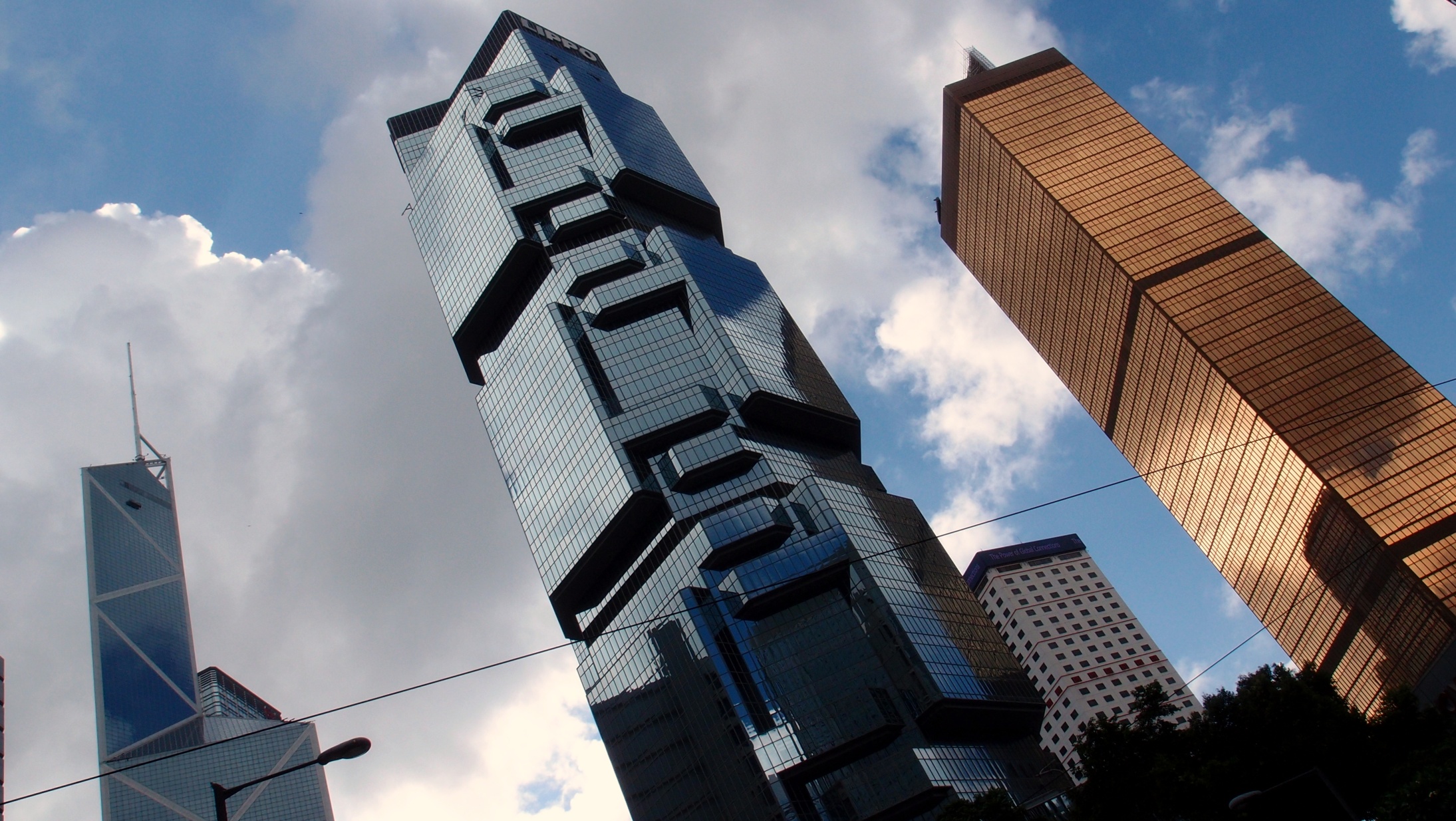 The buildings at Admiralty