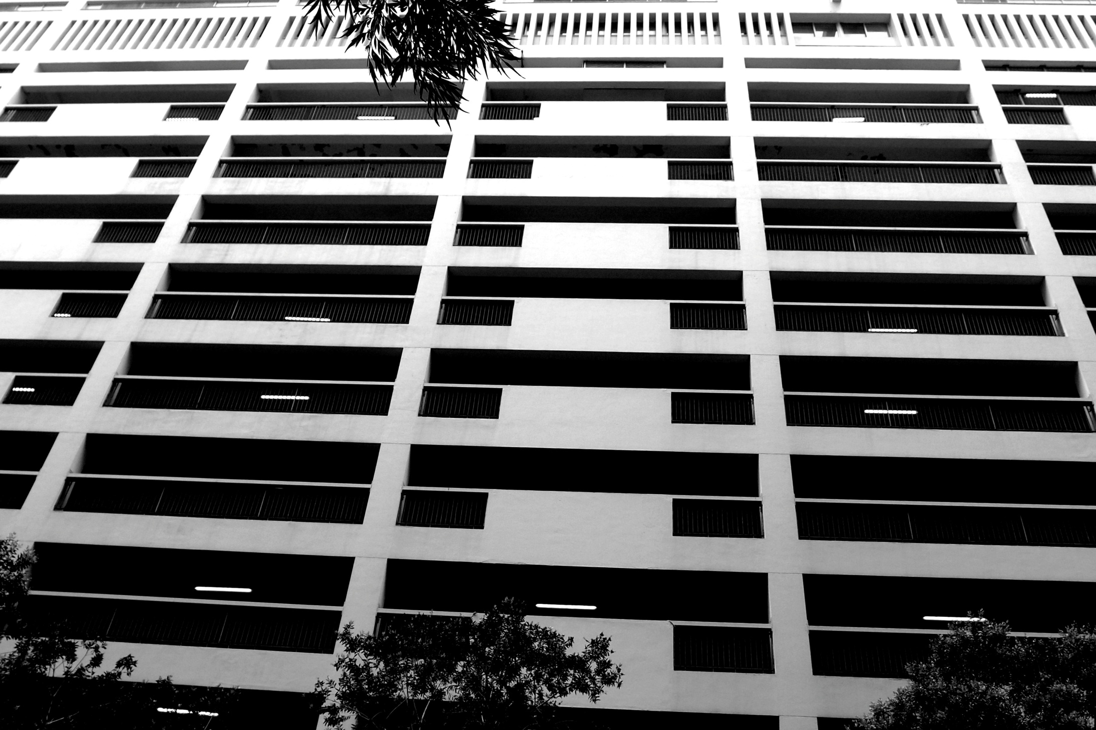 The Middle Road Carpark in TST, Kowloon - I used to go bowling here in the late 1980's / early 1990's. the Bowling Alley is long gone