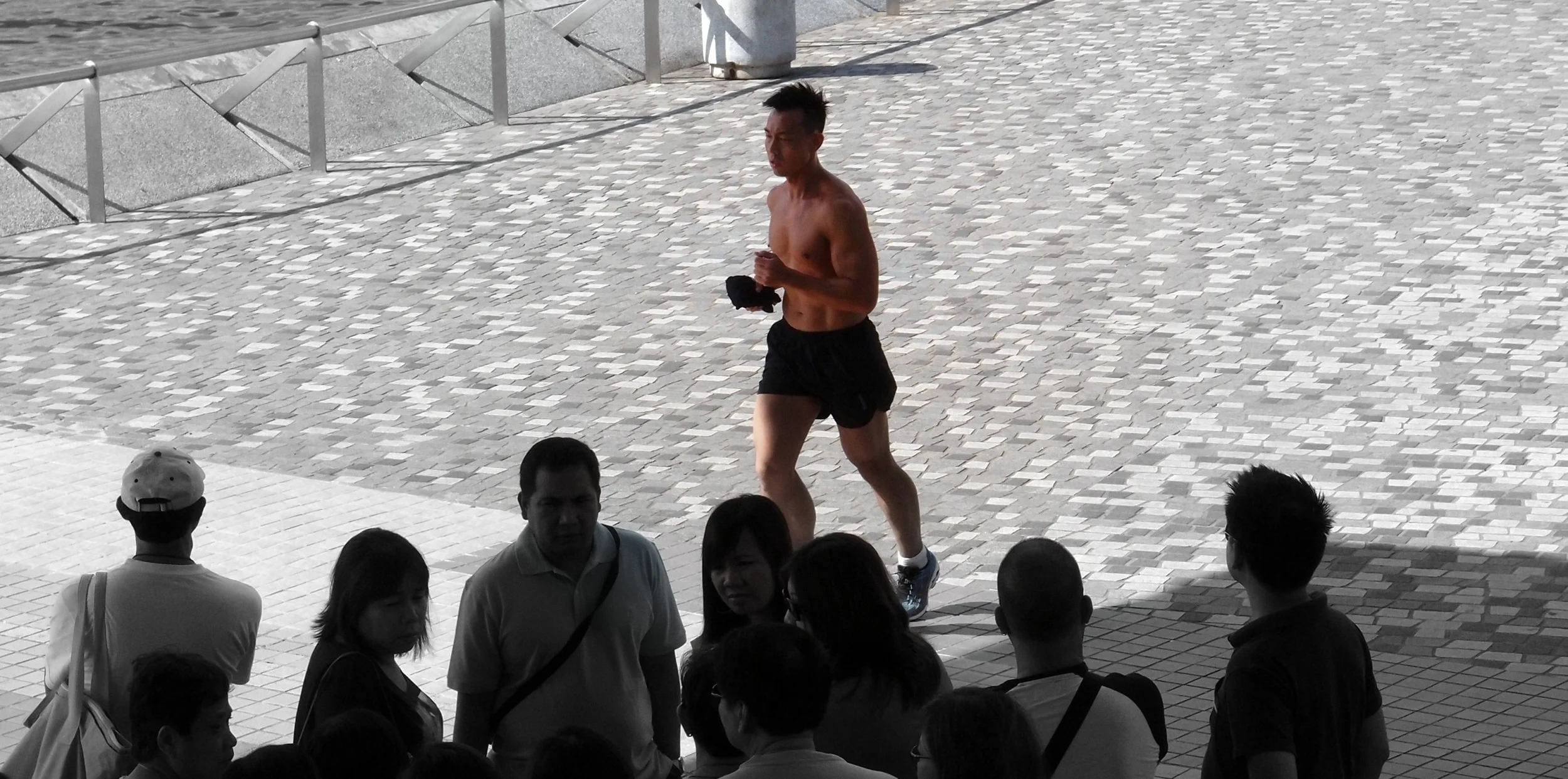 The loneliness of a long distance jogger