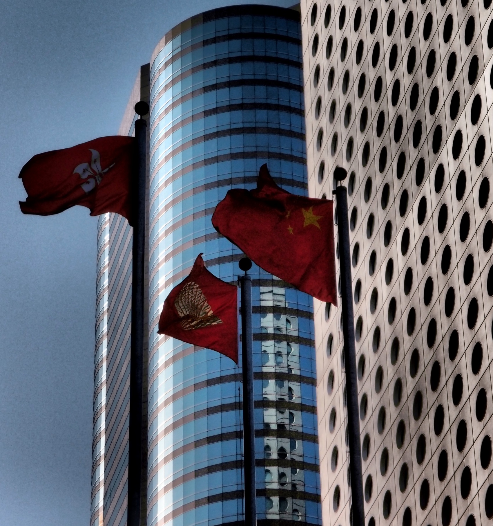 Flying the Commie Flag