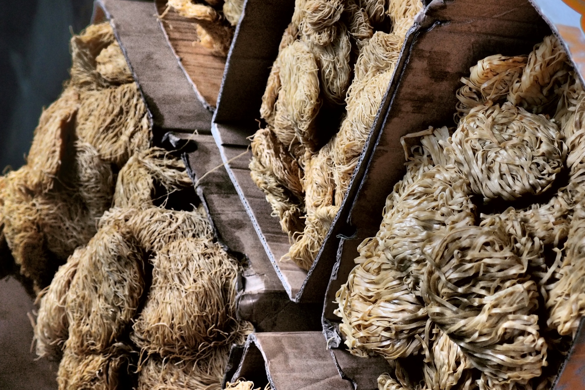 Very dried noodles