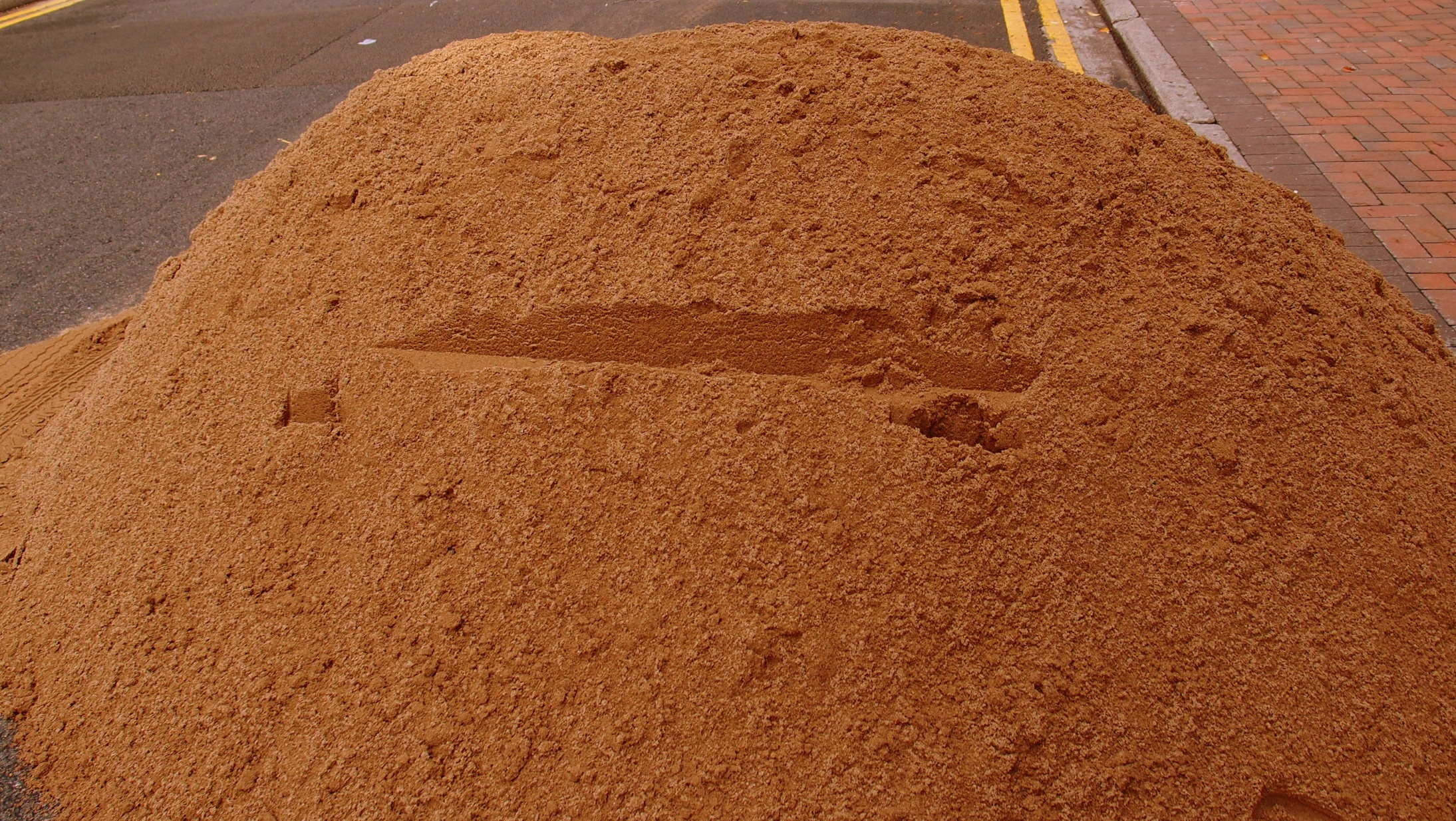 Yes, it's a pile of sand