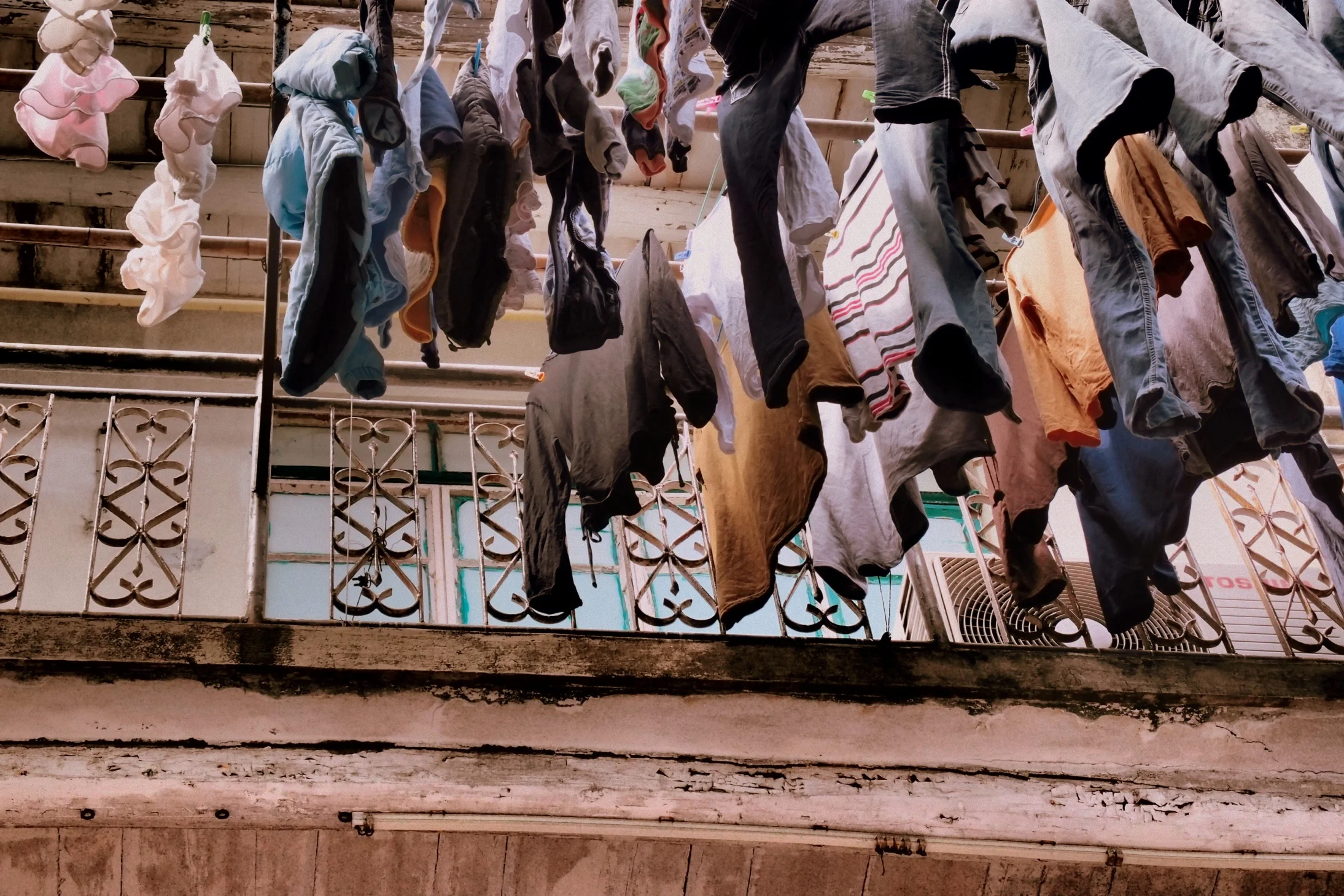 Hanging out your washing