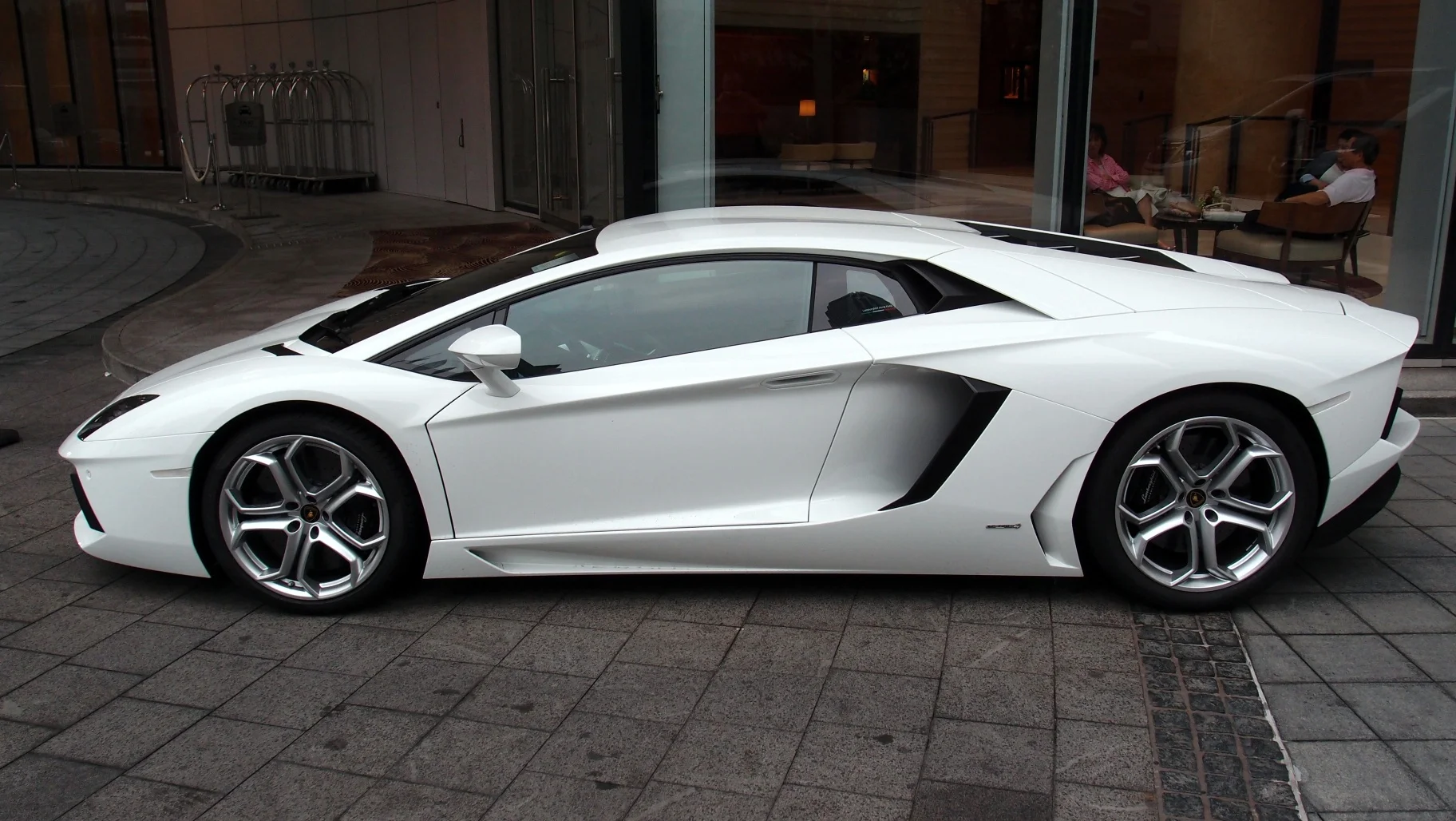 A fairly typical car to be seen in the Four Seasons Car Park