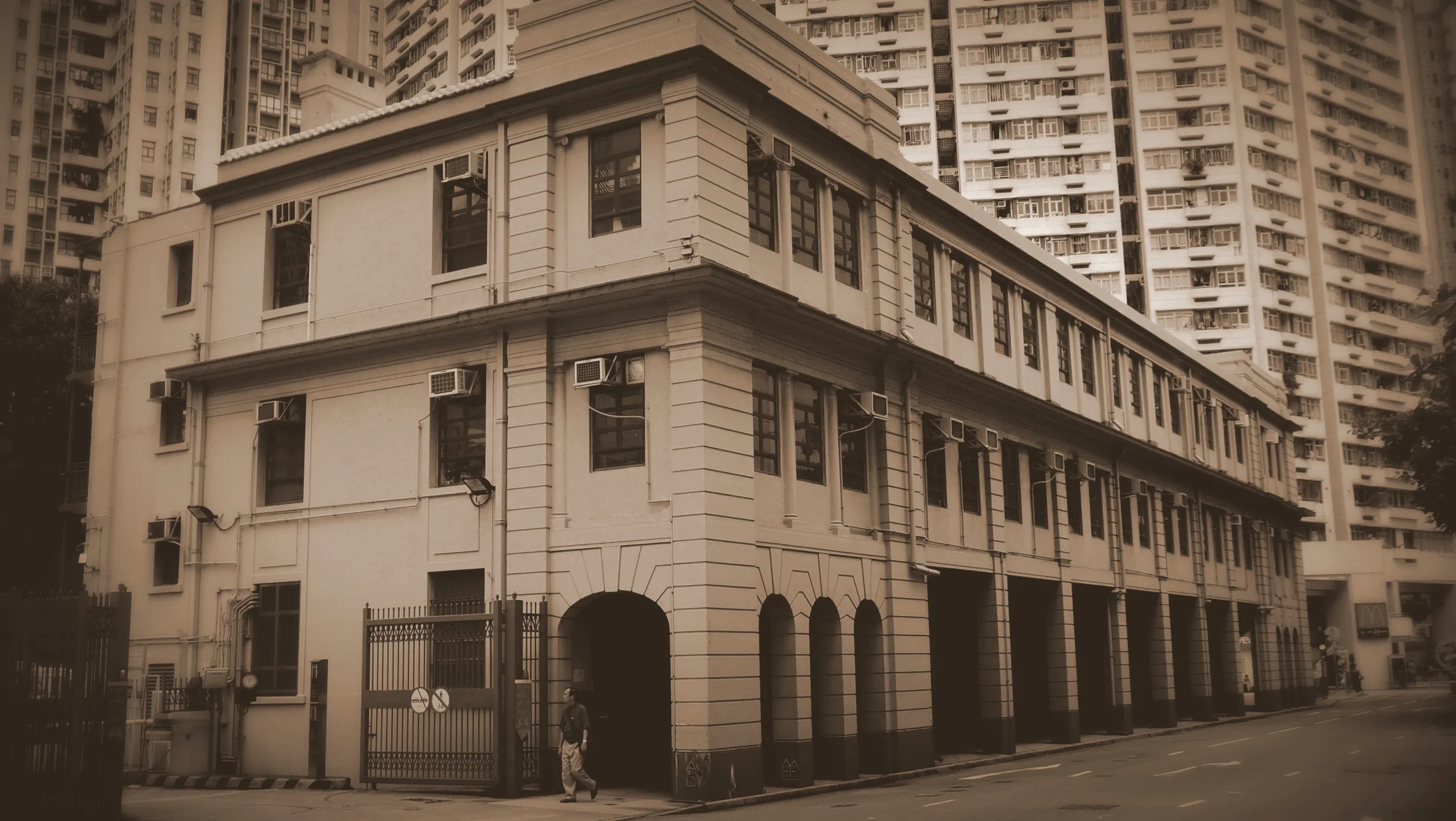 I always think the 1960's sepia tone is a nice touch