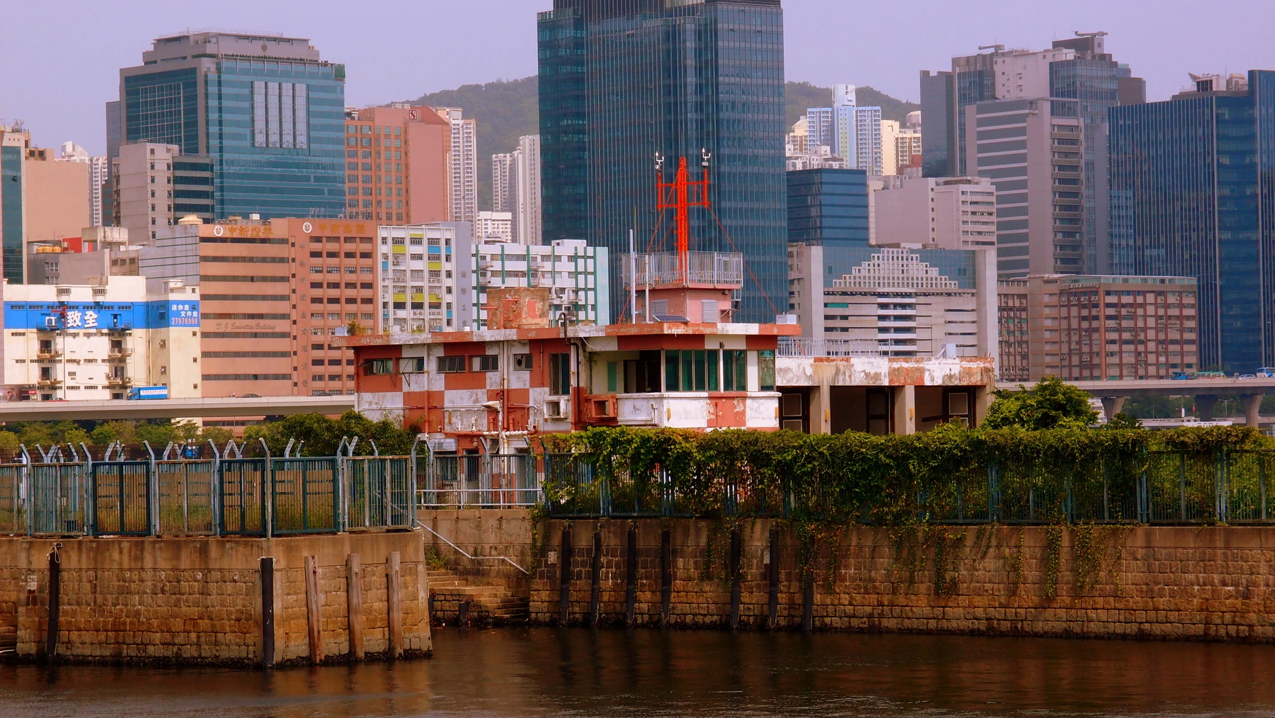 The old Kai Tak Airport Fire Station