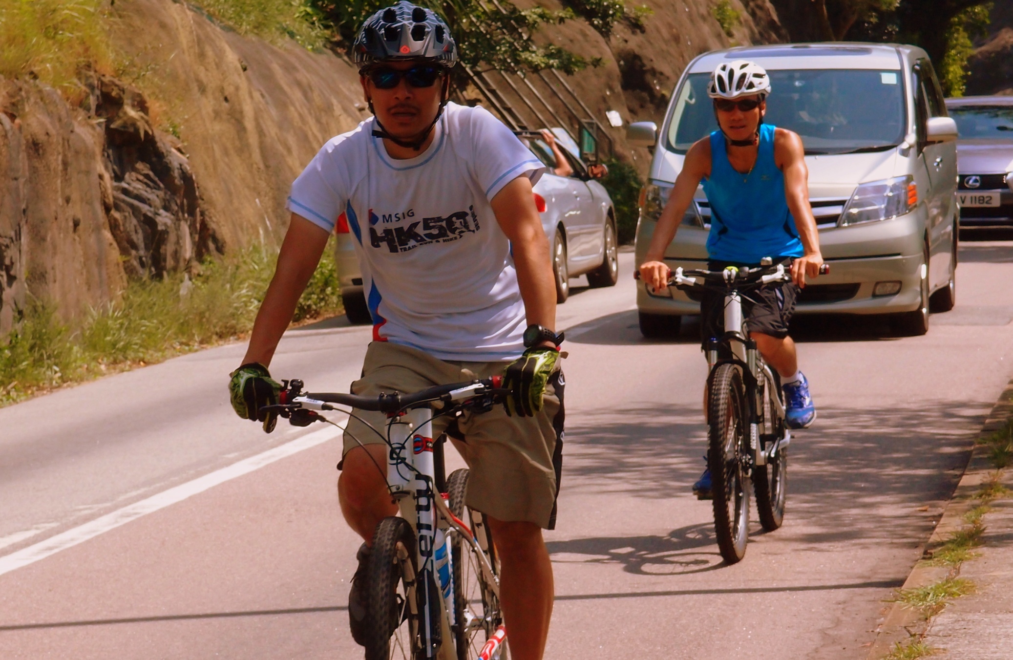 Finally, cyclist's NOT wearing Spandex.. yahoo!
