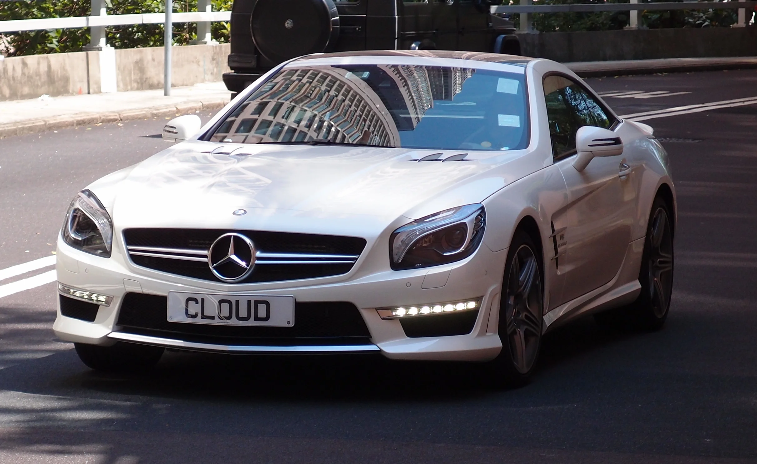 Nice Merc, nice plate
