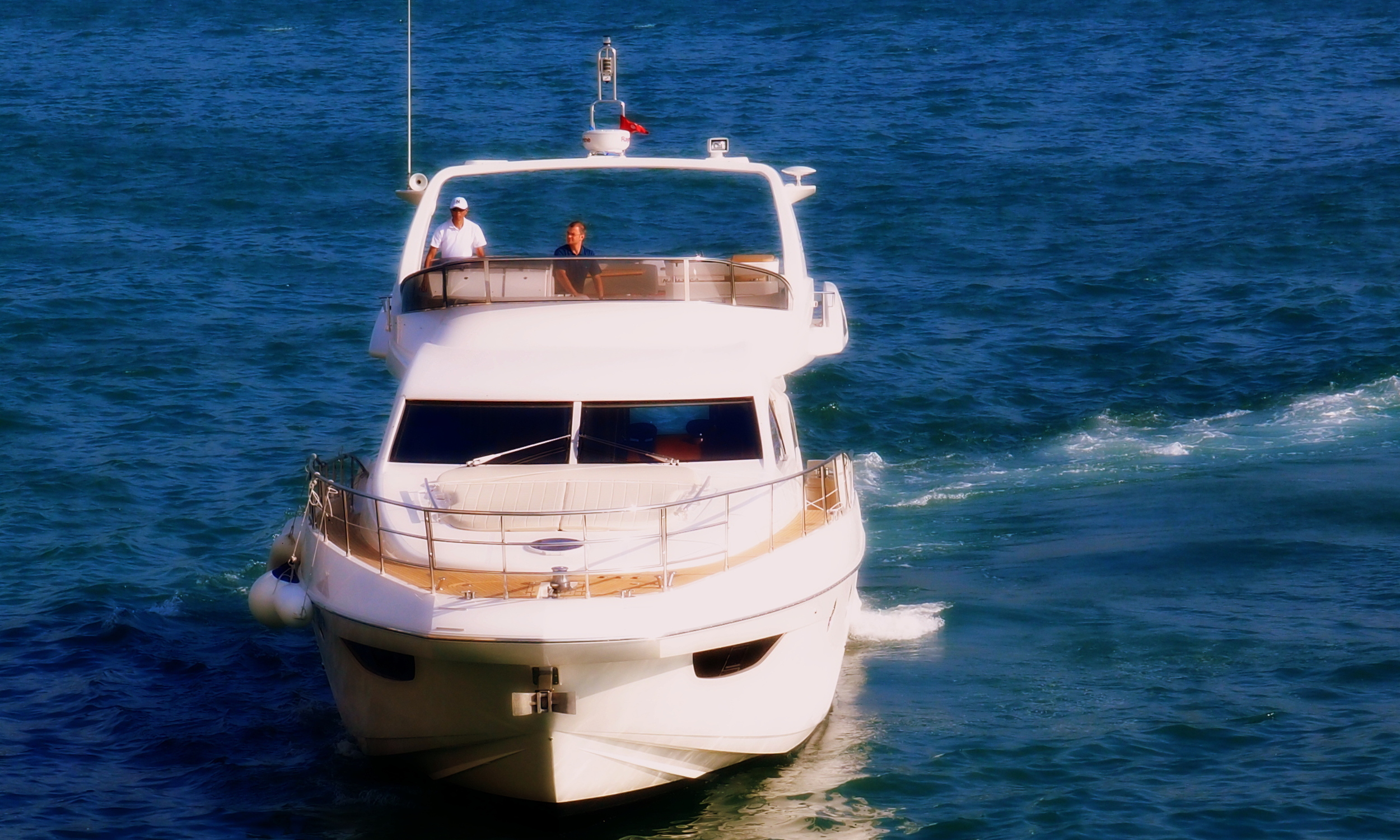 Nice boat, it's not mine!