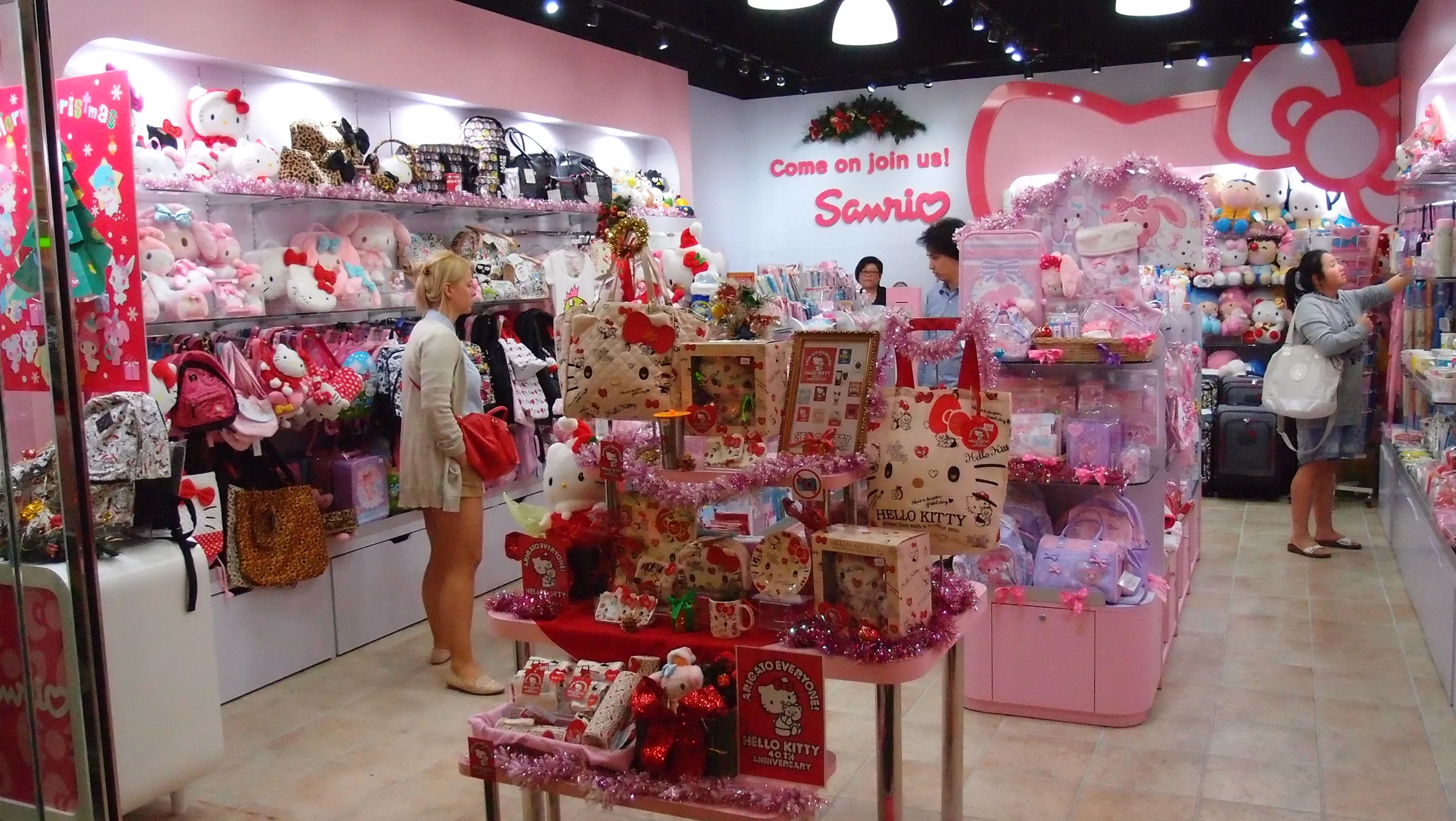 I still do not understand the cult of Hello Kitty in Hong Kong.