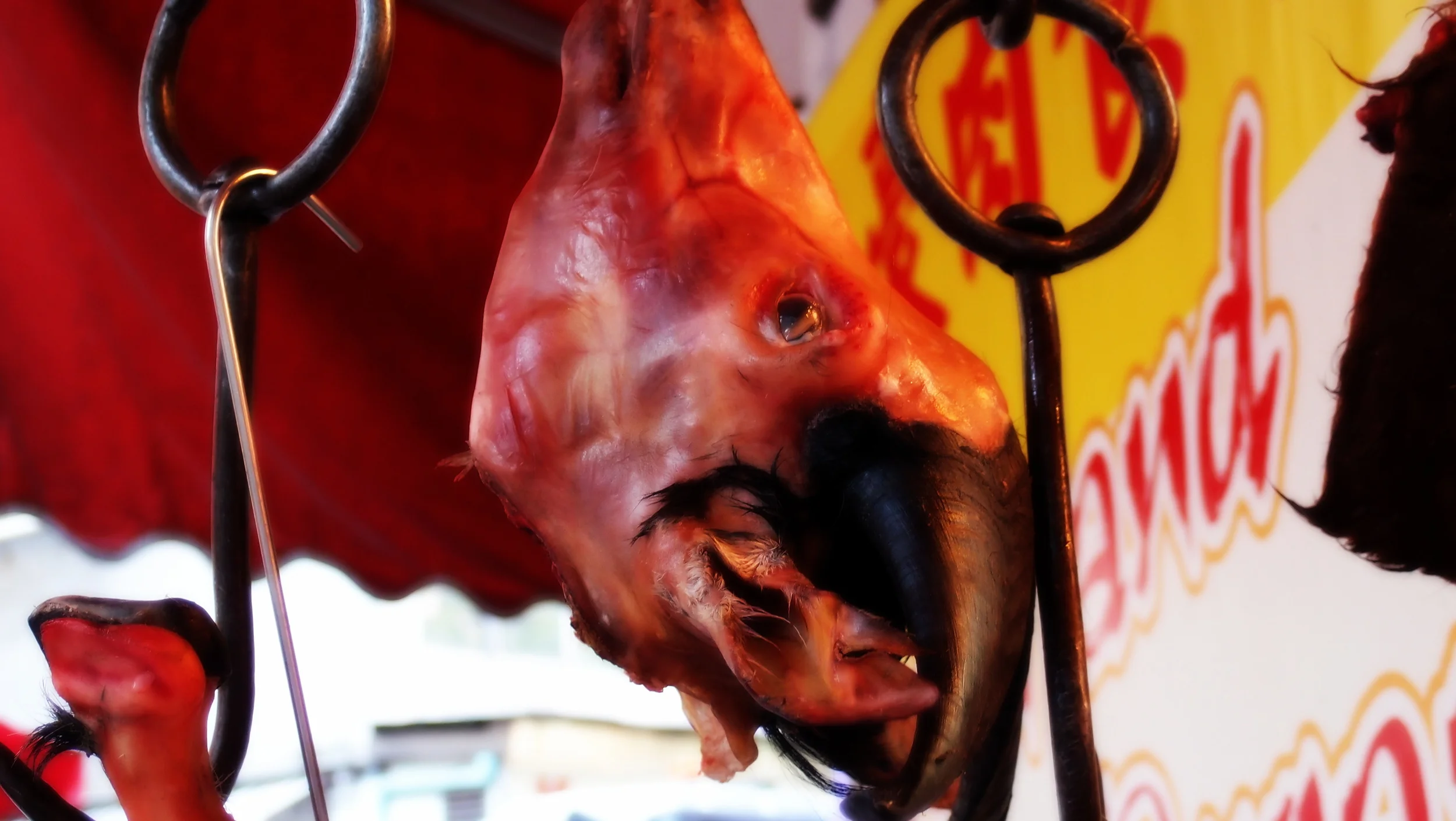 Now this is simply disgusting, I imagine this being boiled in a pot... why?
