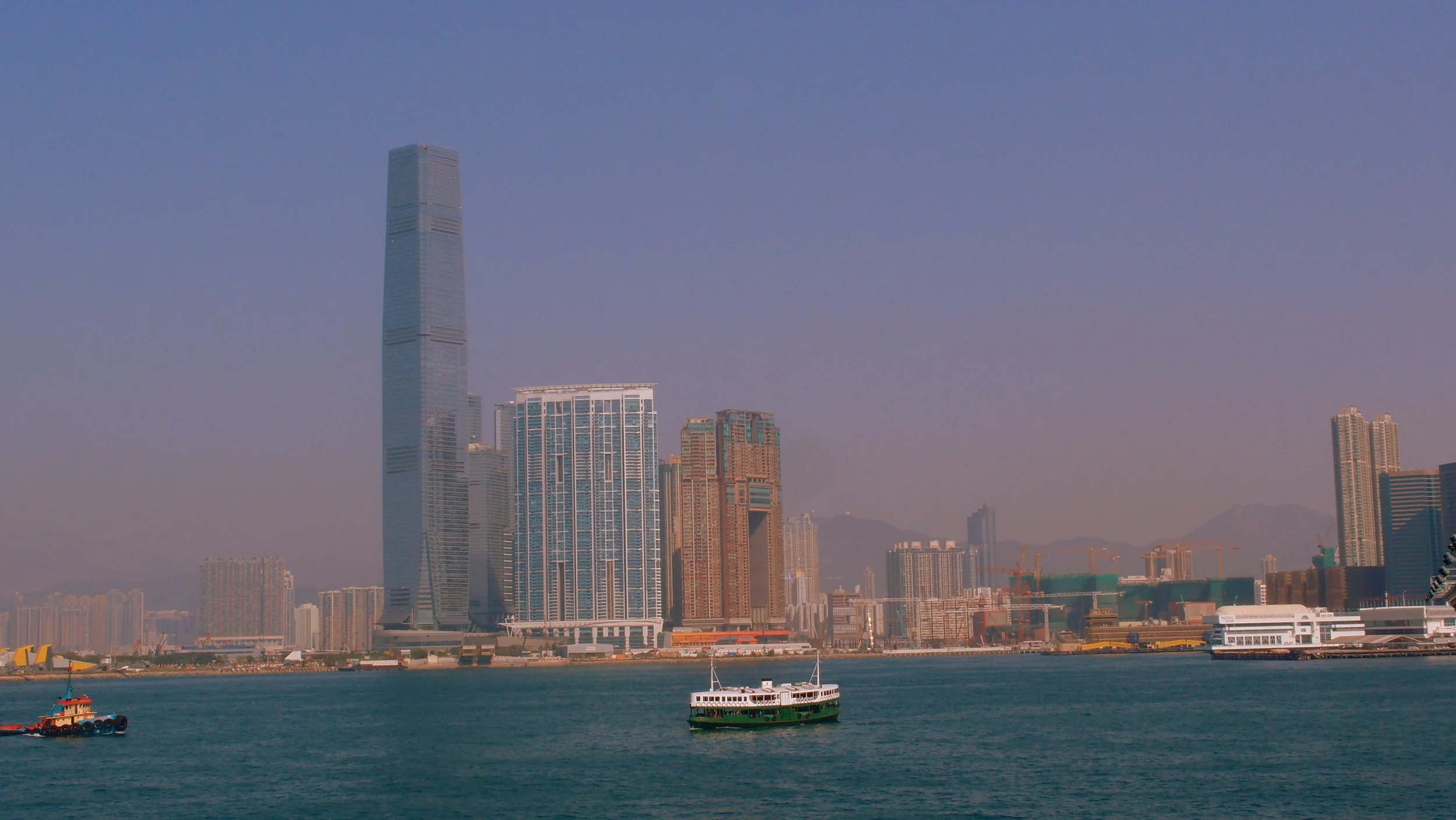 Even on a smoggy day it is quite a magnificent view... ICC at 118 floors is our tallest building