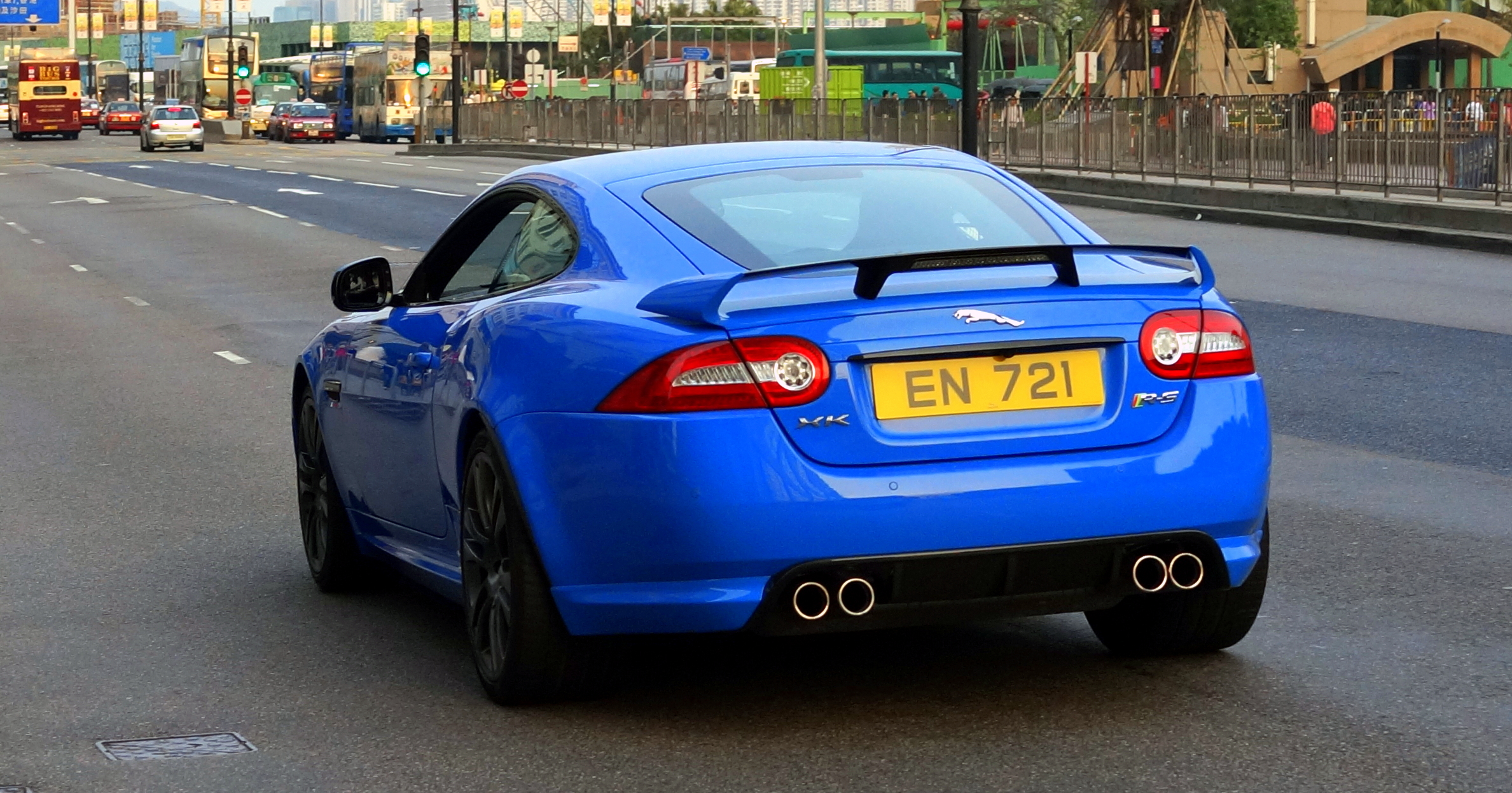 A gorgeous Jaguar XK