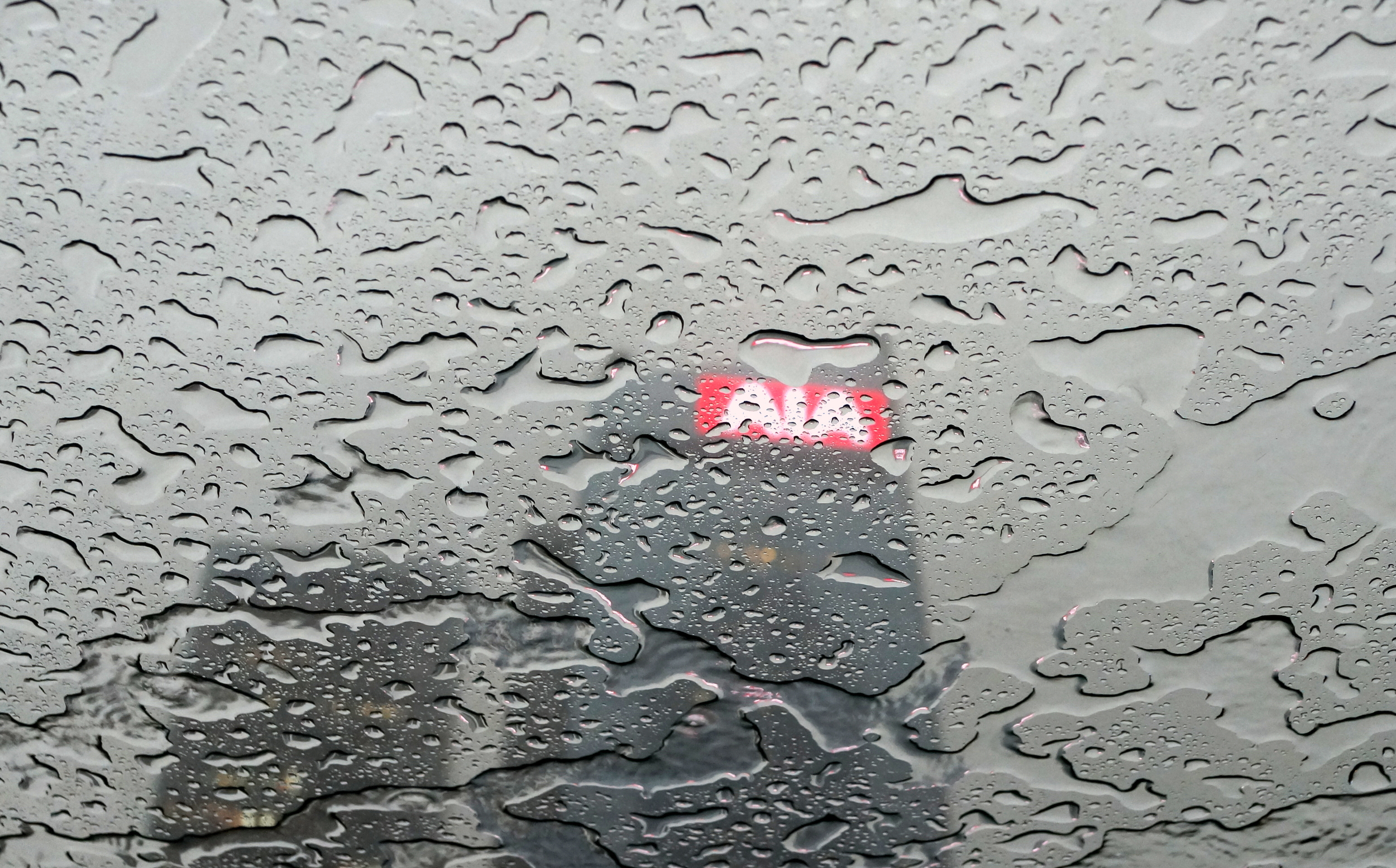 Oh yes, it has been known to rain buckets at the end of March