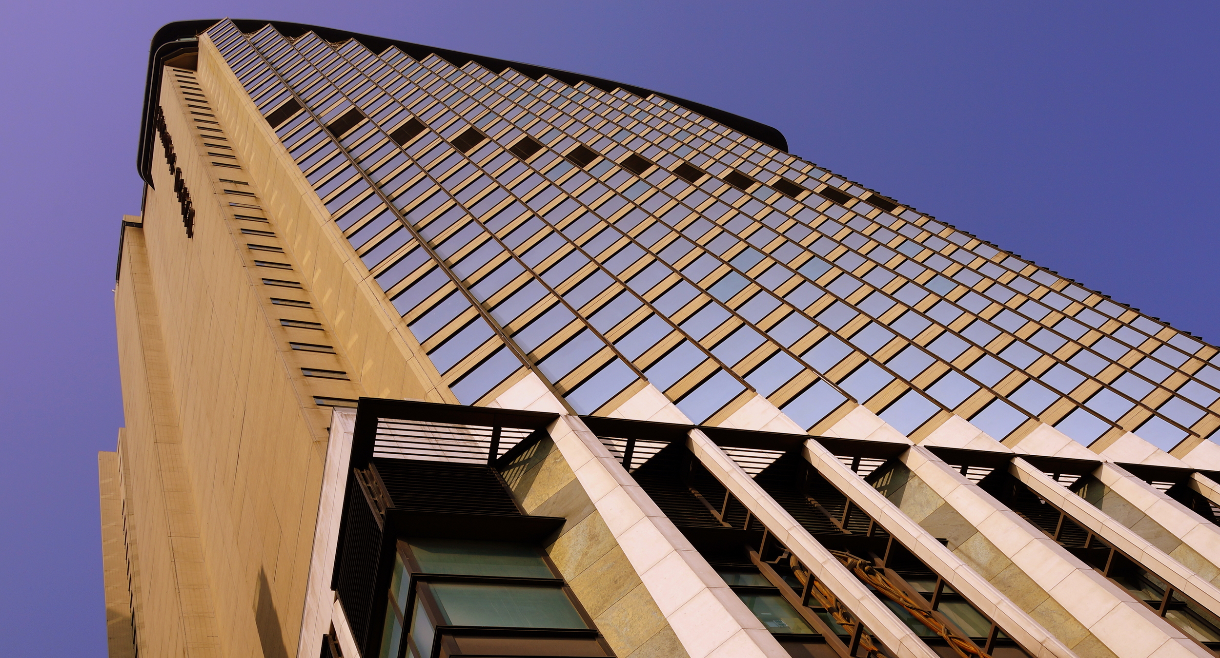 This is the Harbour Grand Hong Kong Hotel on Oil Street in North Point - it looks good on a sunny day