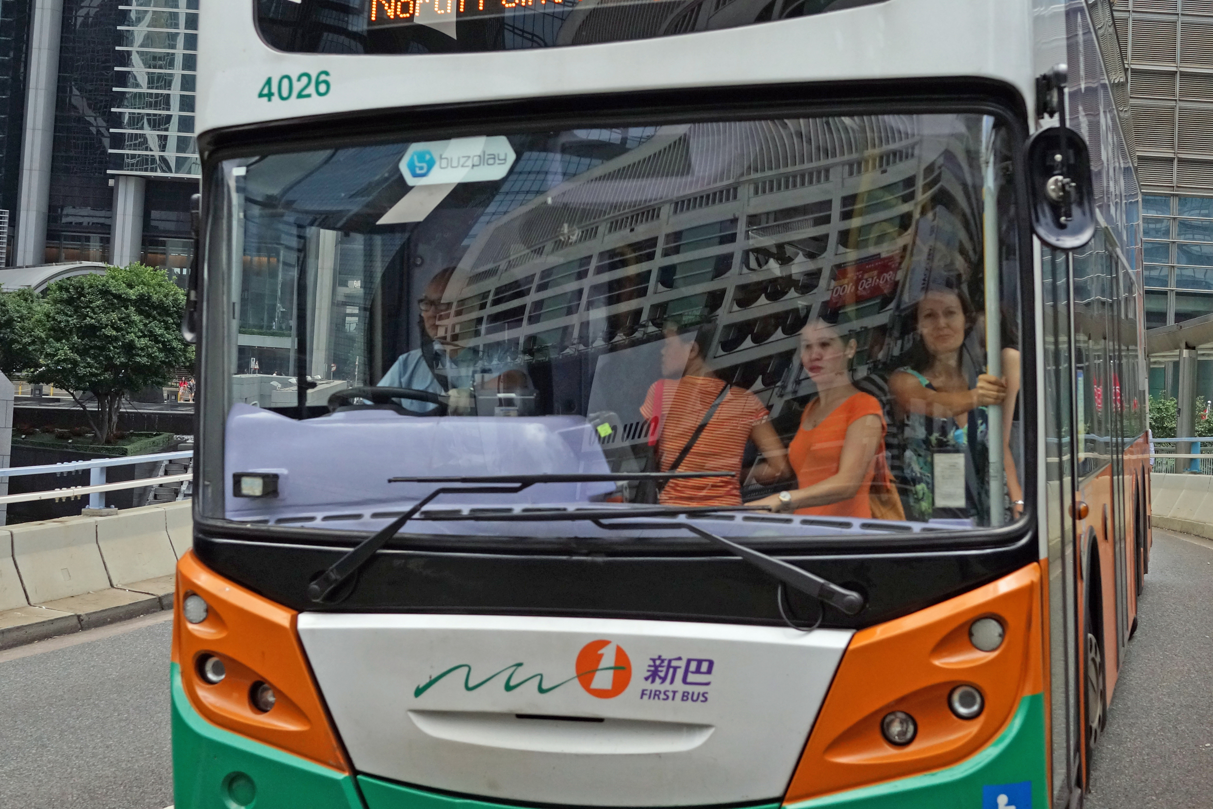 I am getting quite good at capturing the essence of the crowded buses here.. yes, it is route 23 and it seems no matter how many buses they add to the route demand remains strong.. it does not look very comfortable does it.