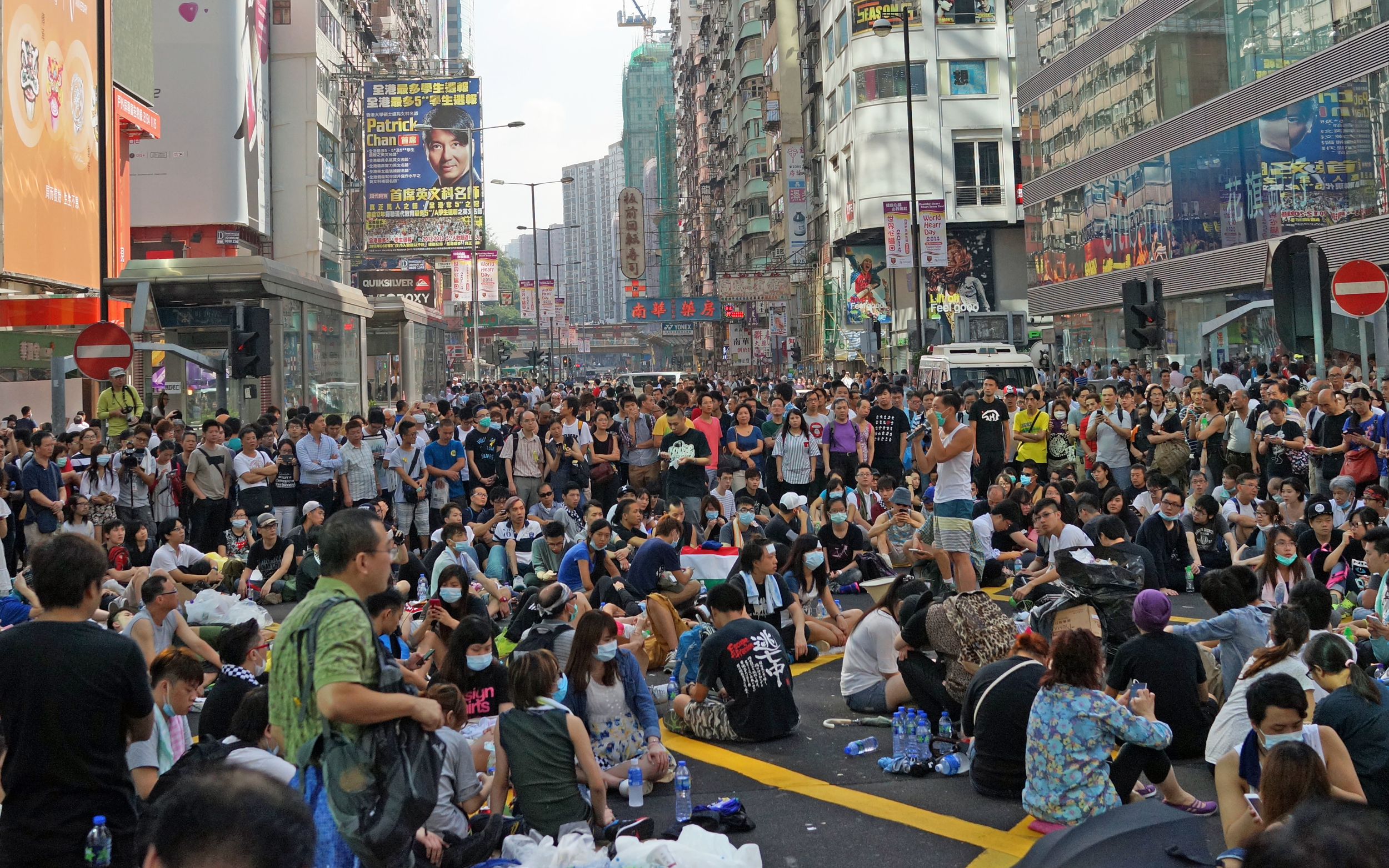 I am not going to get into the rights and wrongs of these unprecedented street protests in Hong Kong suffice to say it is time the students went back to class and the roads on Hong Kong Island are re opened.