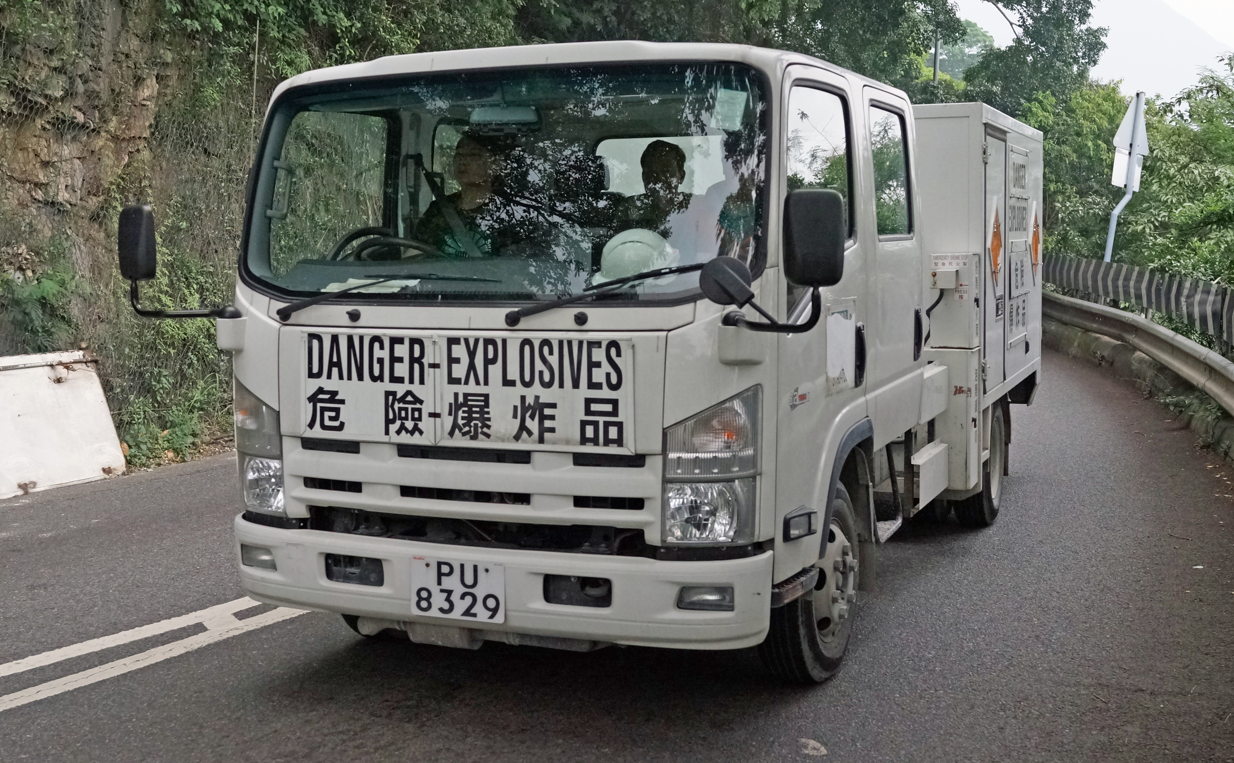 You would be amazed at the number of trucks that I see carrying explosives, gas and petrol etc travelling at high speed on our sometimes twisty, windy roads.