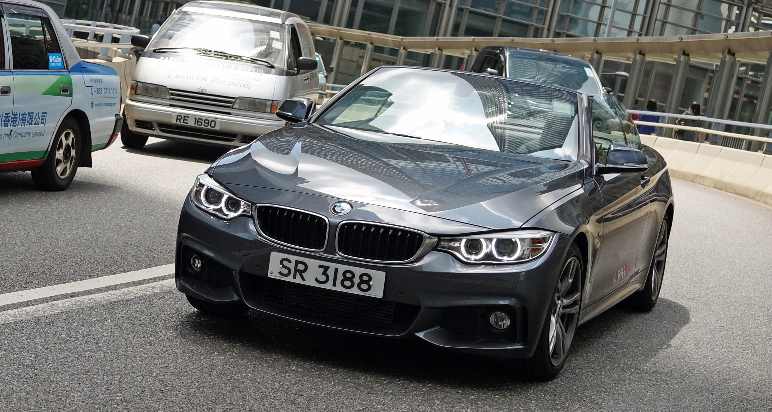 The Upper House Hotel in Hong Kong is considered one of the finest hotels in Asia - they have an uber cool BMW to ferry guests around