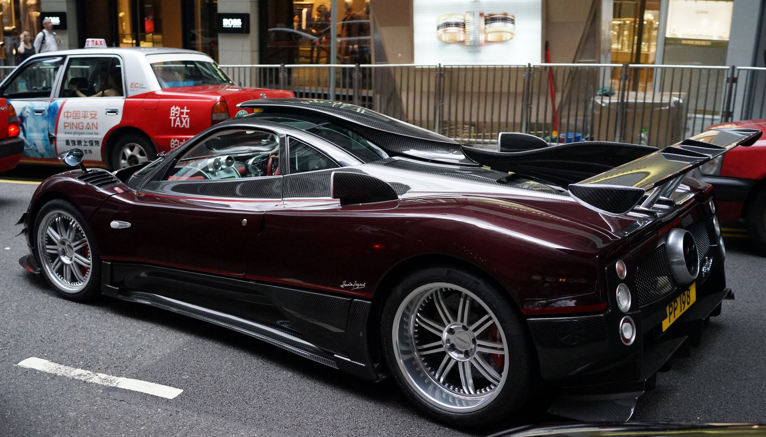 Hypercar - handmade in Italy, here it is US$2 million, I give you the Pagani Zonda which is the most amazing car on the planet.