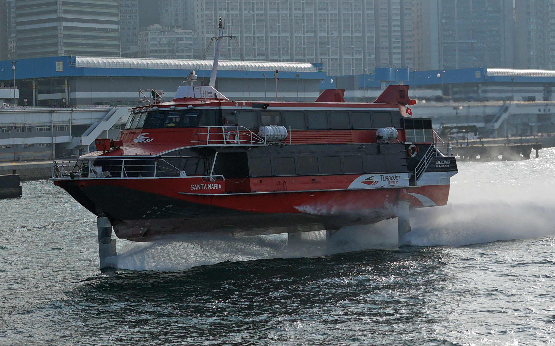 This is what all the fuss is about - The Macau Hydrofoil