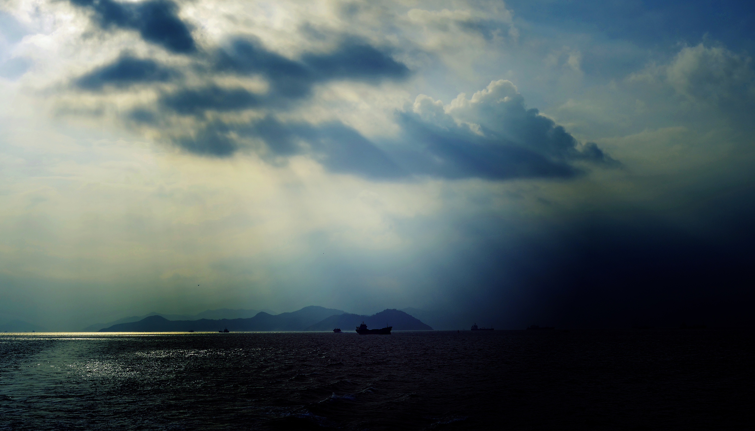 I love riding on the slow ferry from Cheung Chau to Central, particularly close to sunset... you can get some very nice shots even on a cloudy day.