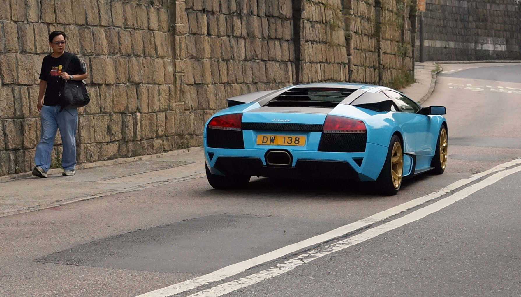 I am not sure about the colour but Lamborghini's still have the power to turn heads even if you don't like cars!