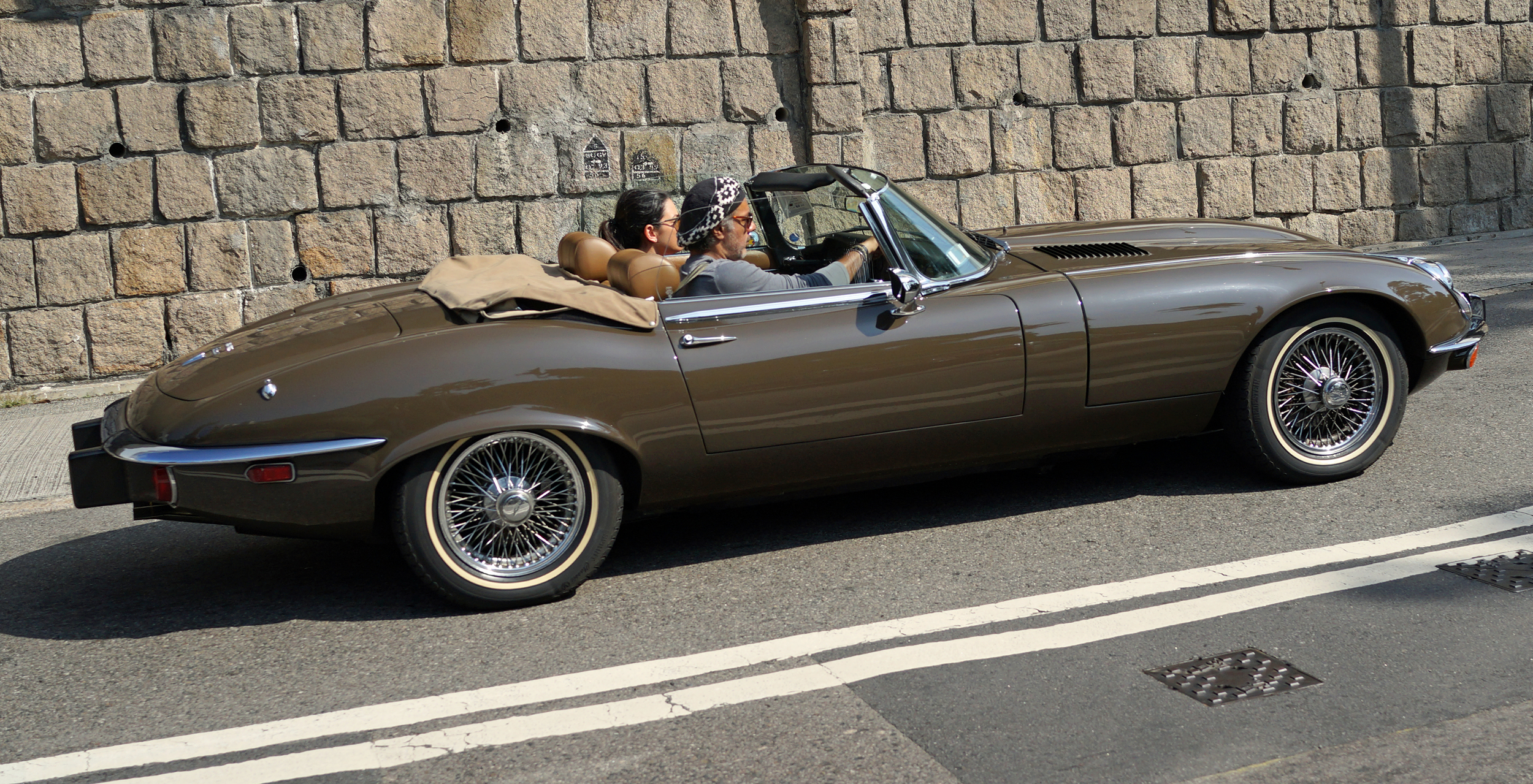 Oh my - what a gorgeous Jaguar E - Type.