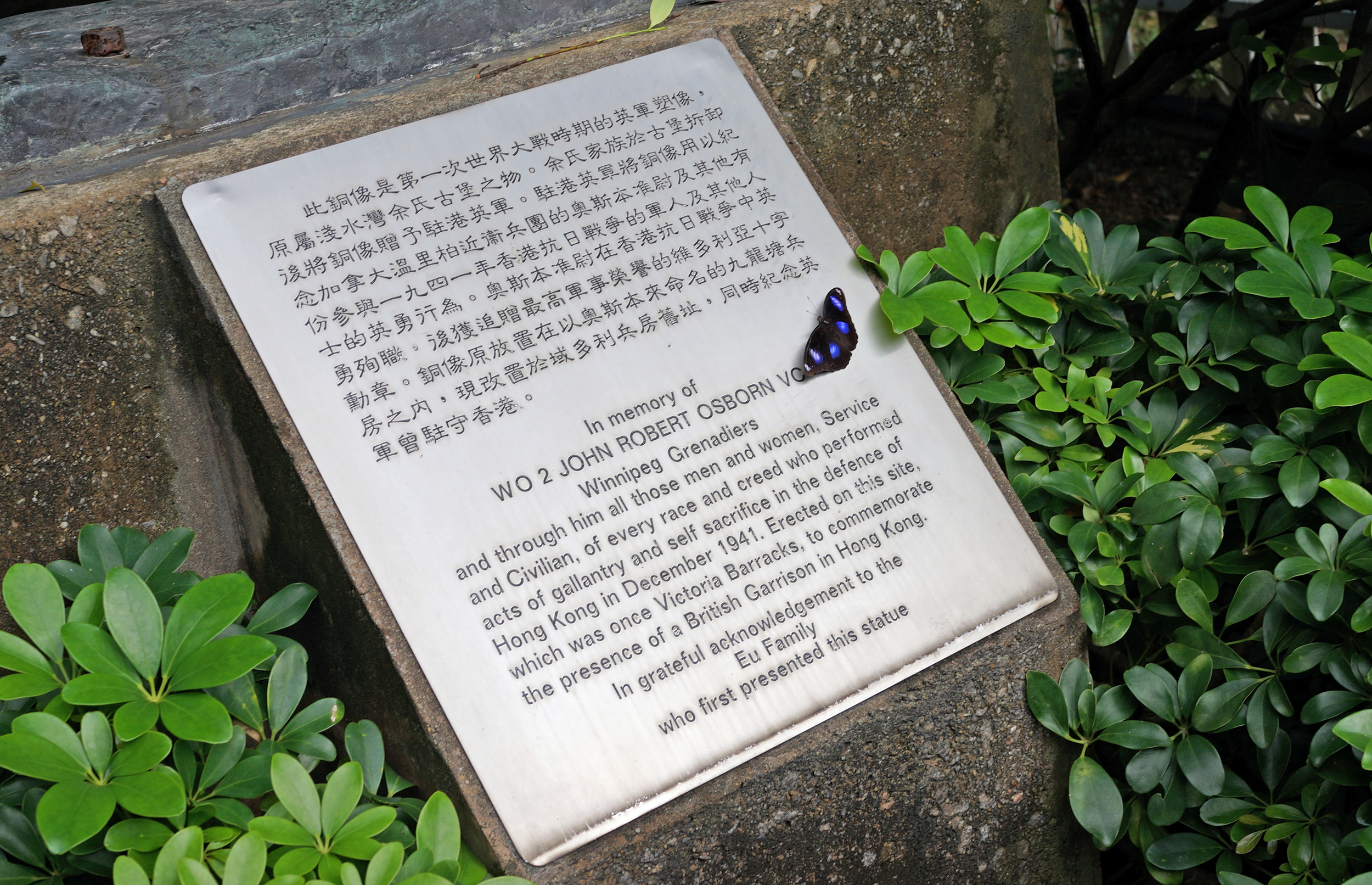 Here are the details for the memorial (near the Tea Museum)