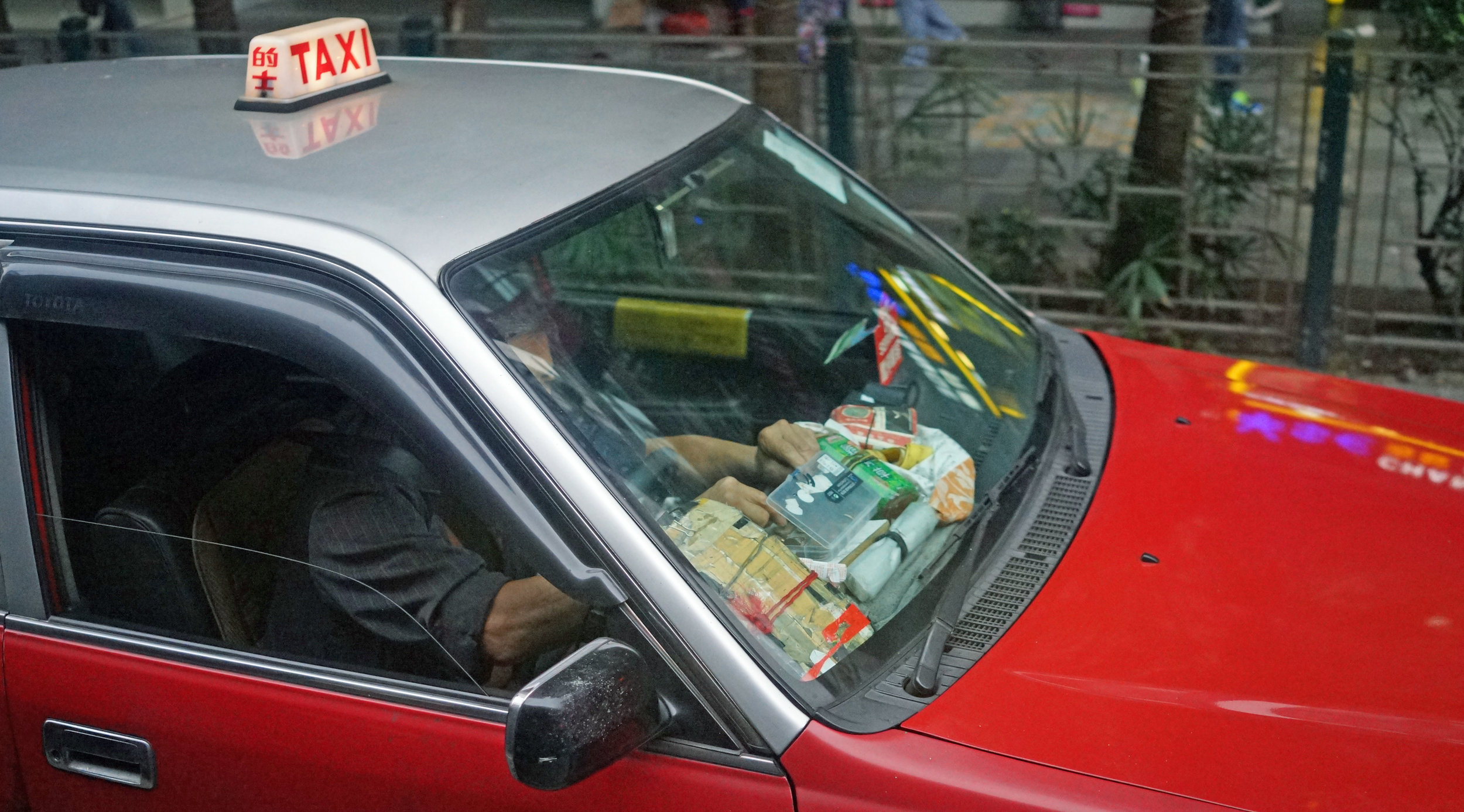 A fairly typical Hong Kong Taxi Driver