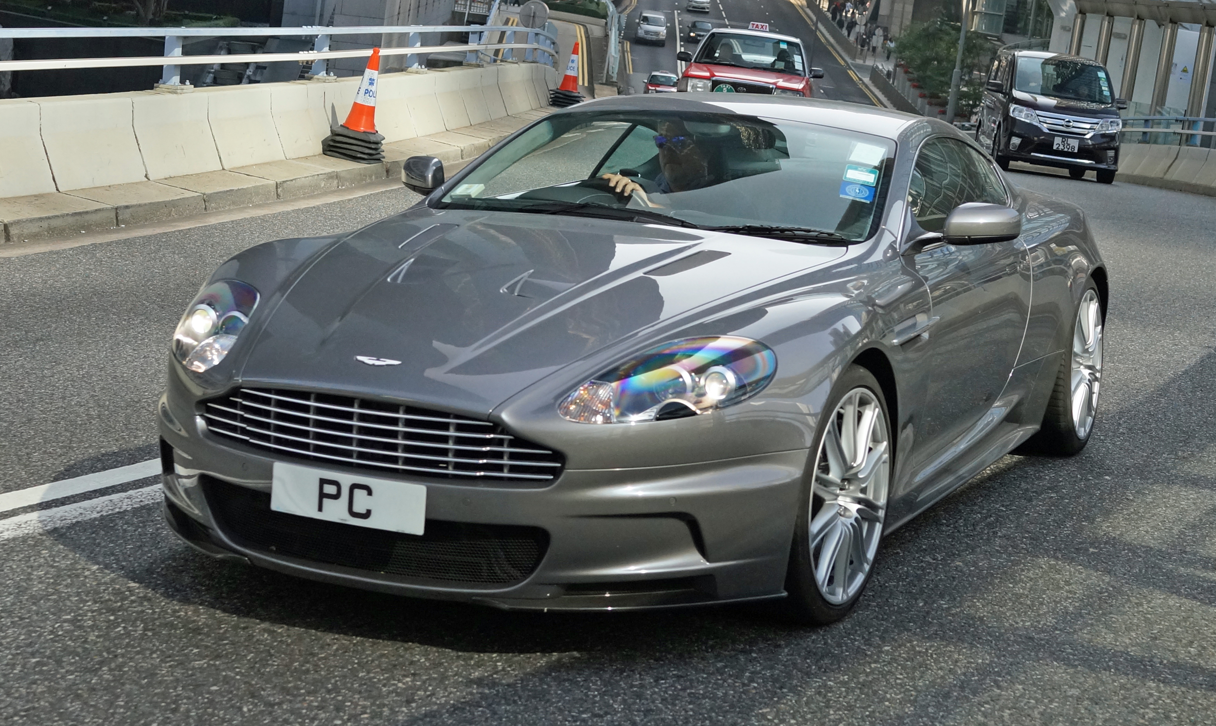 A classic Aston Martin