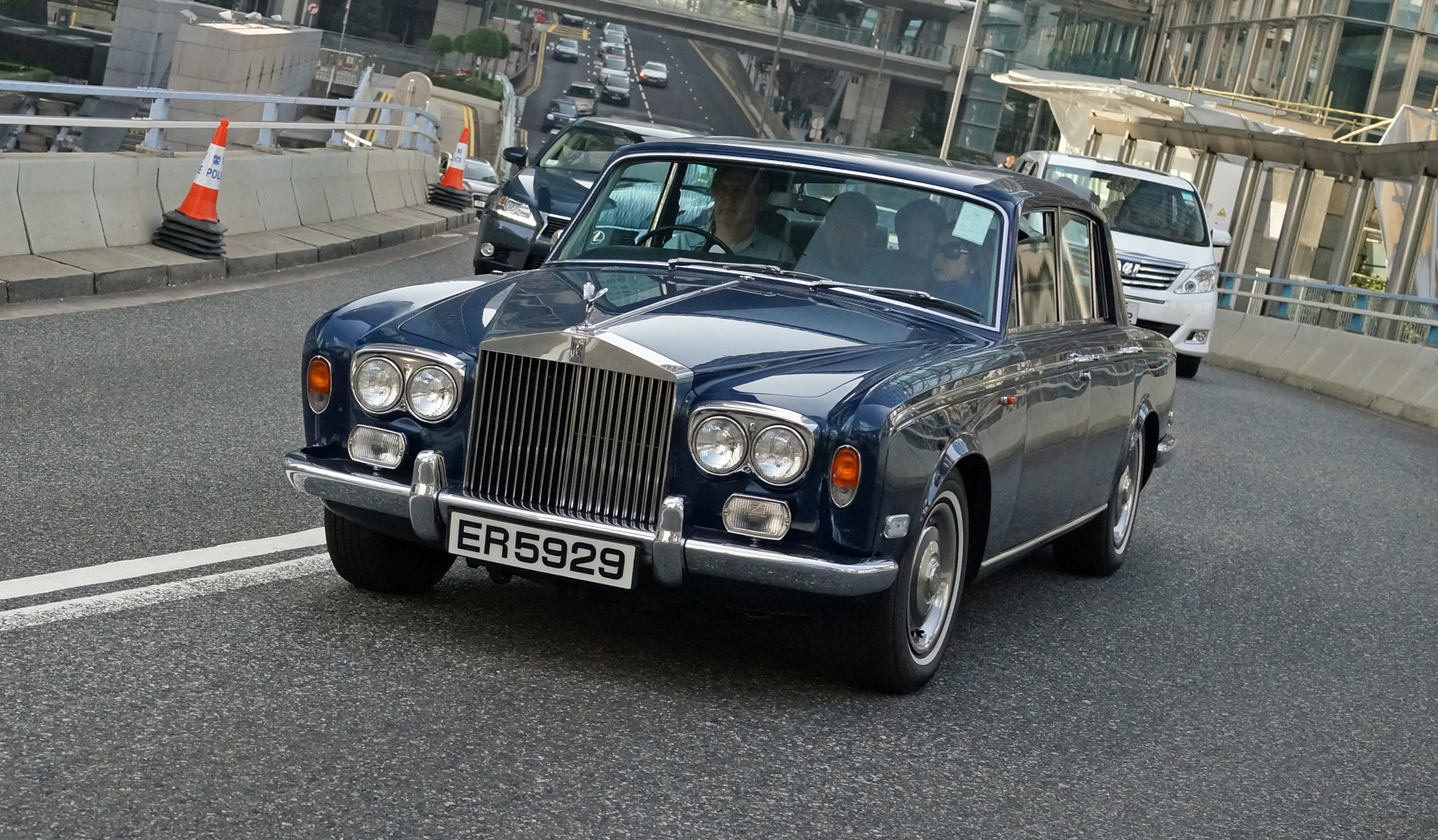 A classic old Rolls Royce.. lovely but I also like the new models which are just peachy.