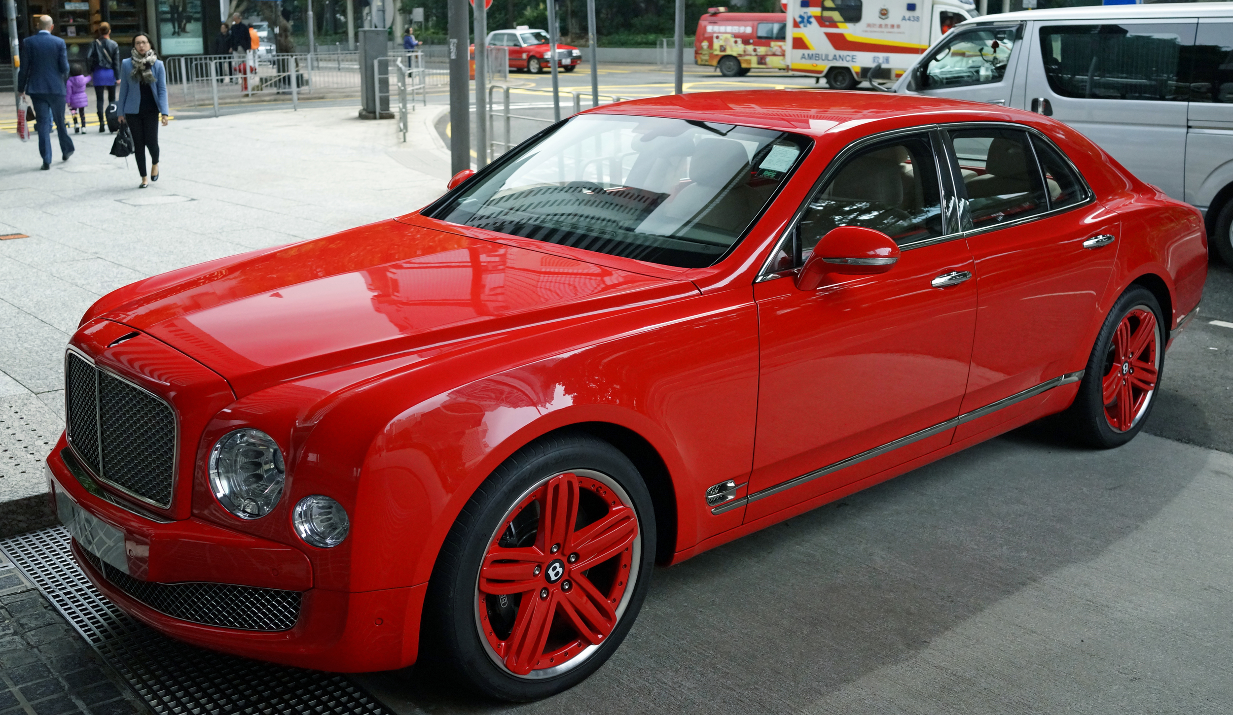 This is one of the most distinctive cars in Hong Kong, kind of hard to miss!