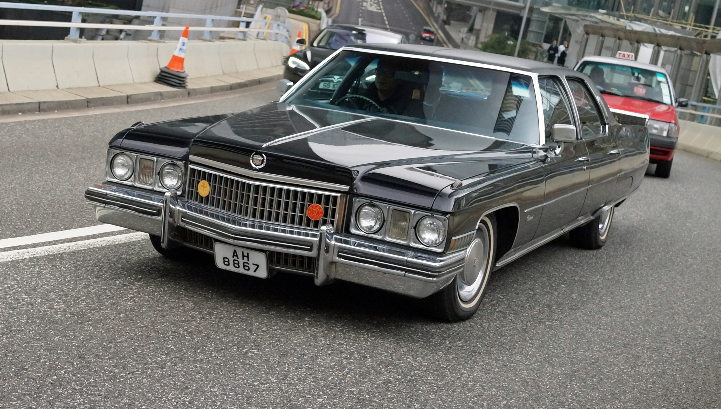 American cars have no status in Hong Kong but me thinks this old Cadillac Fleetwood is a classic!