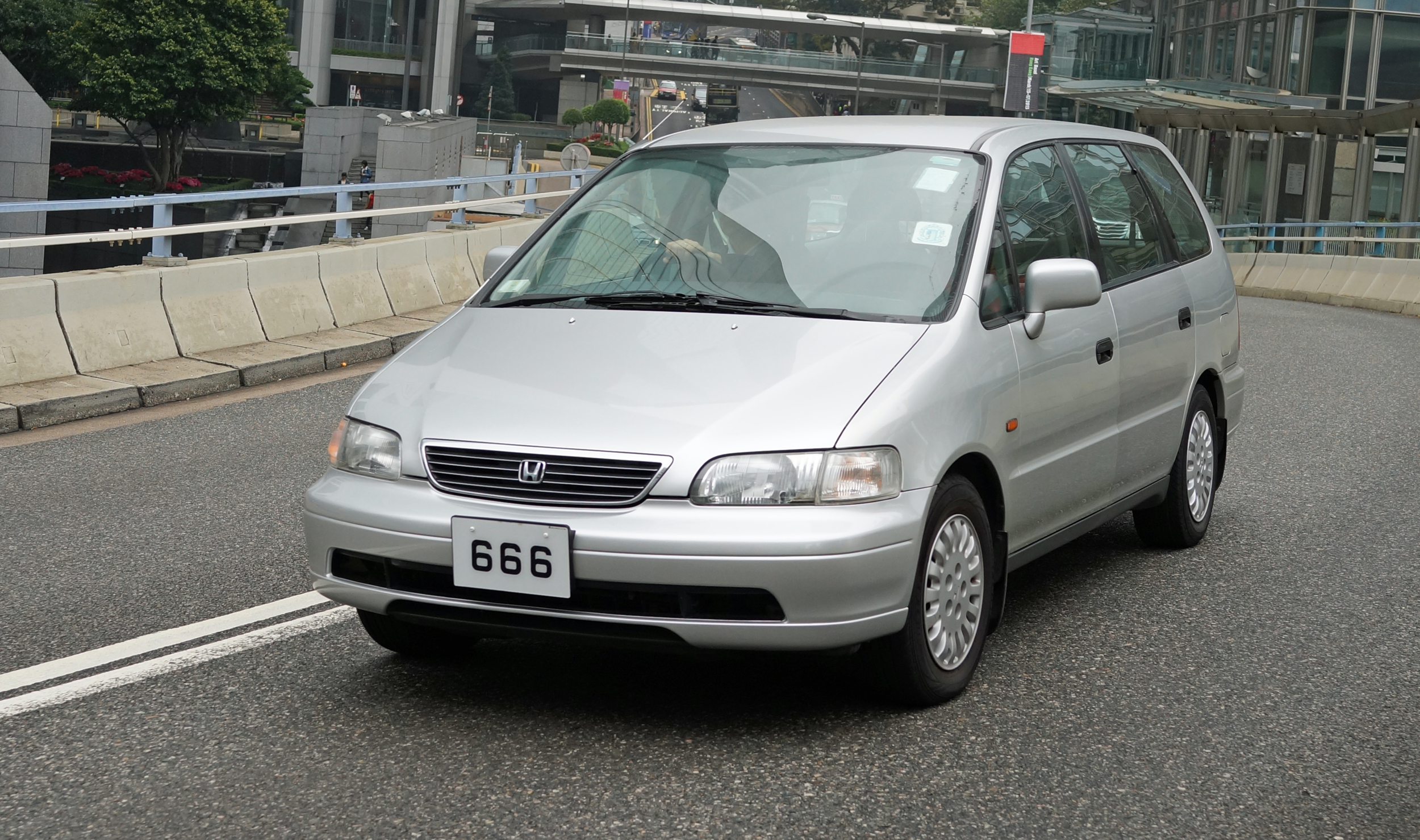 The devil's number plate, essentially here is a reference to easy life, easy life and easy life!! I imagine the plate cost more than the car!!