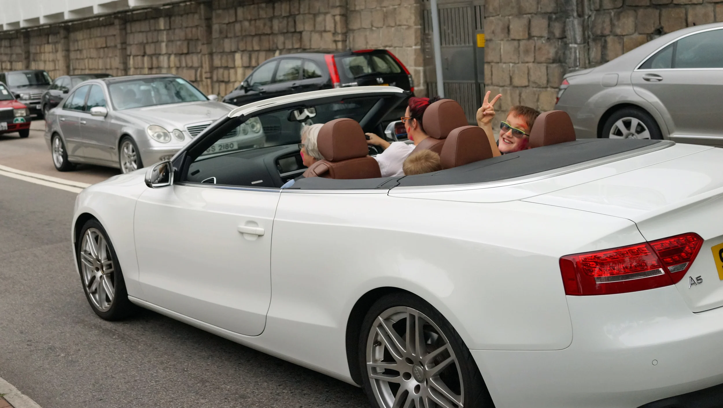 A lot of people appreciate my taking pictures of them as they scoot by! I love my cars and I am always delighted to get images such as this.