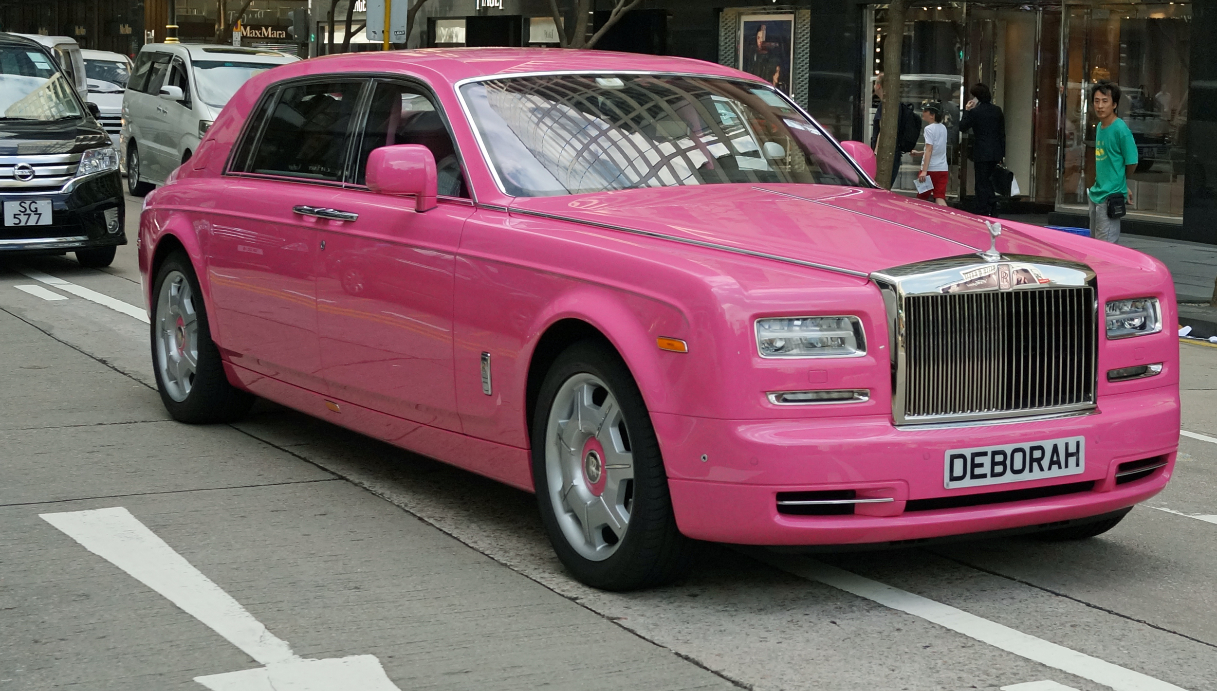Rolls Royce - DEBORAH / The less said about this the better although it does have shades of Lady Penelope in the Thunder Birds! Let's just say that Deborah and her husband Stephen bring a whole new meaning to the word flamboyant...
