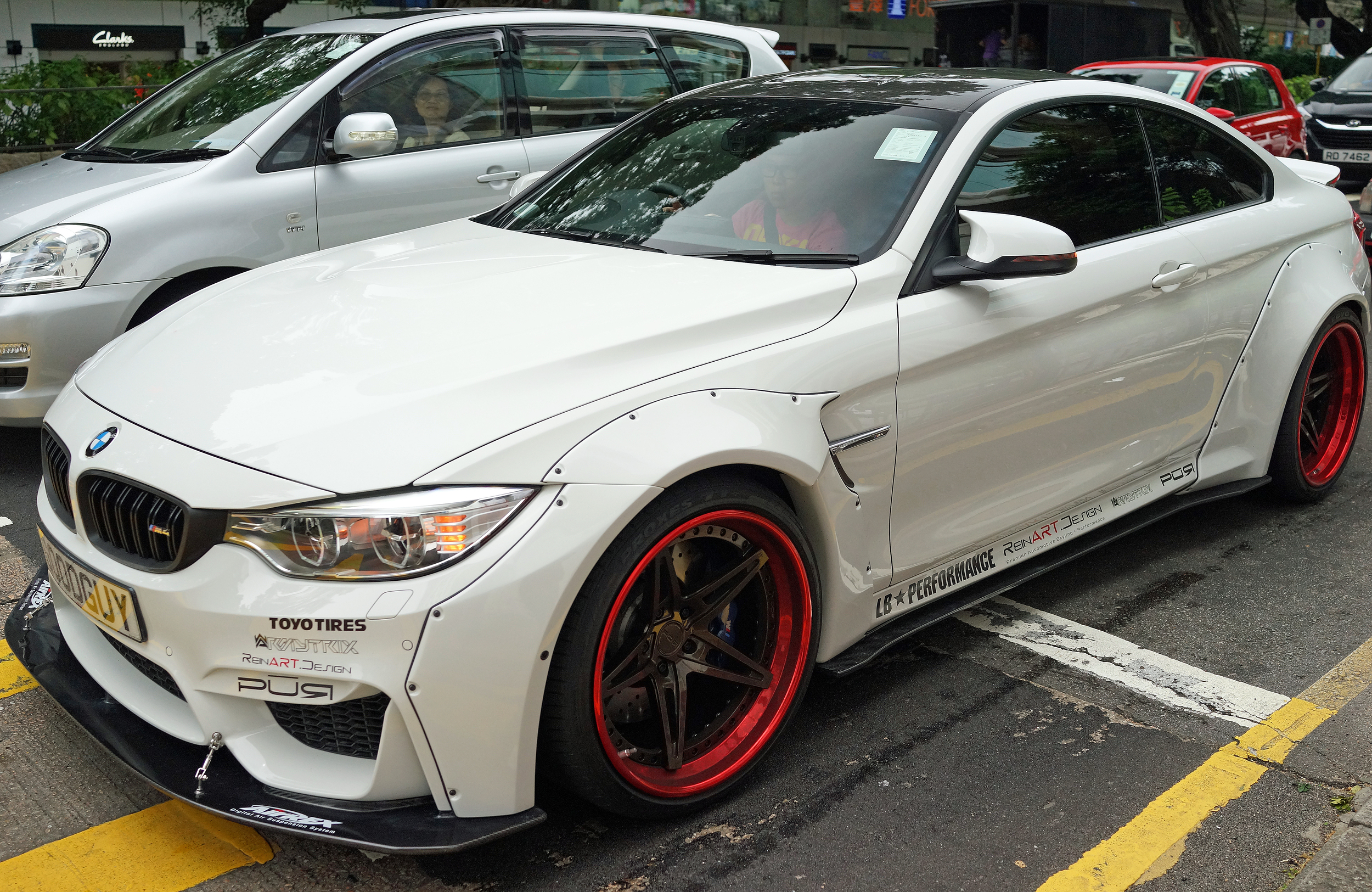 BMW - GOODGUY / so, not the most glamourous of cars when compared to the others but I love it.. it really stands out!