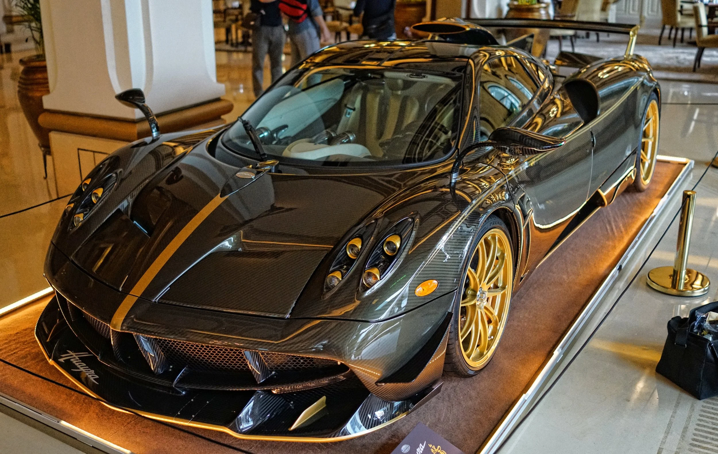 A slightly pimped out Pagani Huayra
