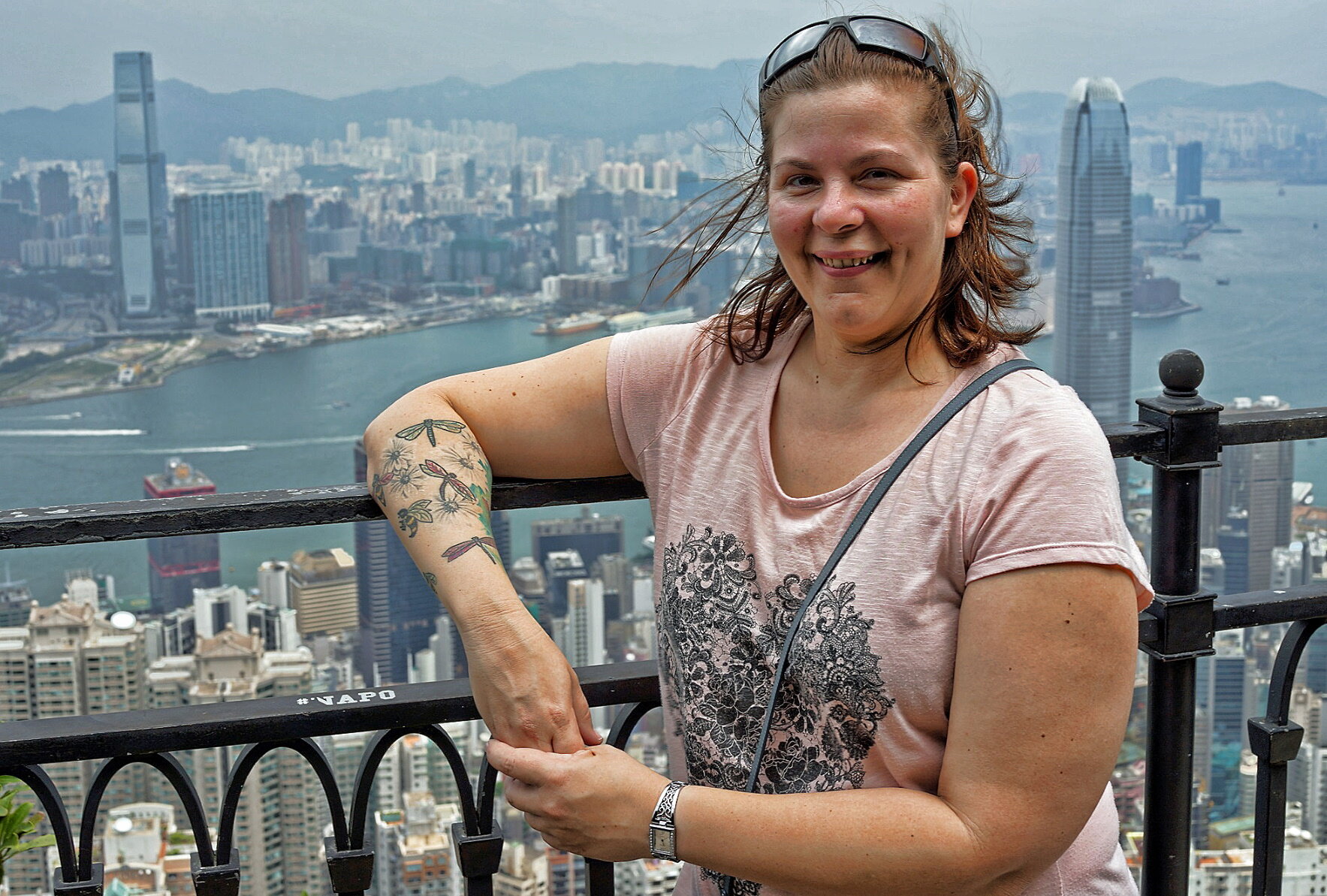 My Private Tour Guest at Victoria Peak, Hong Kong