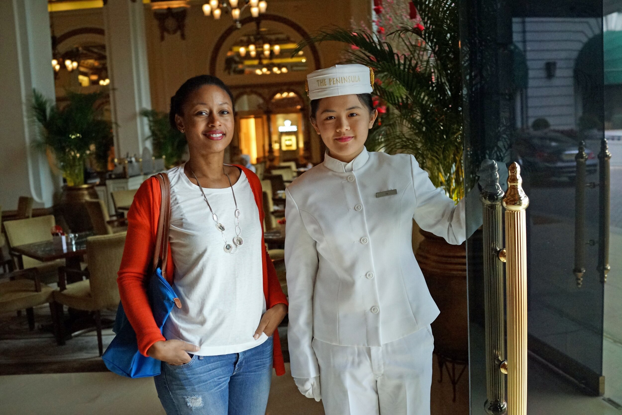 My Private Tour Guest at the Peninsula Hotel, Kowloon, TST, Hong Kong