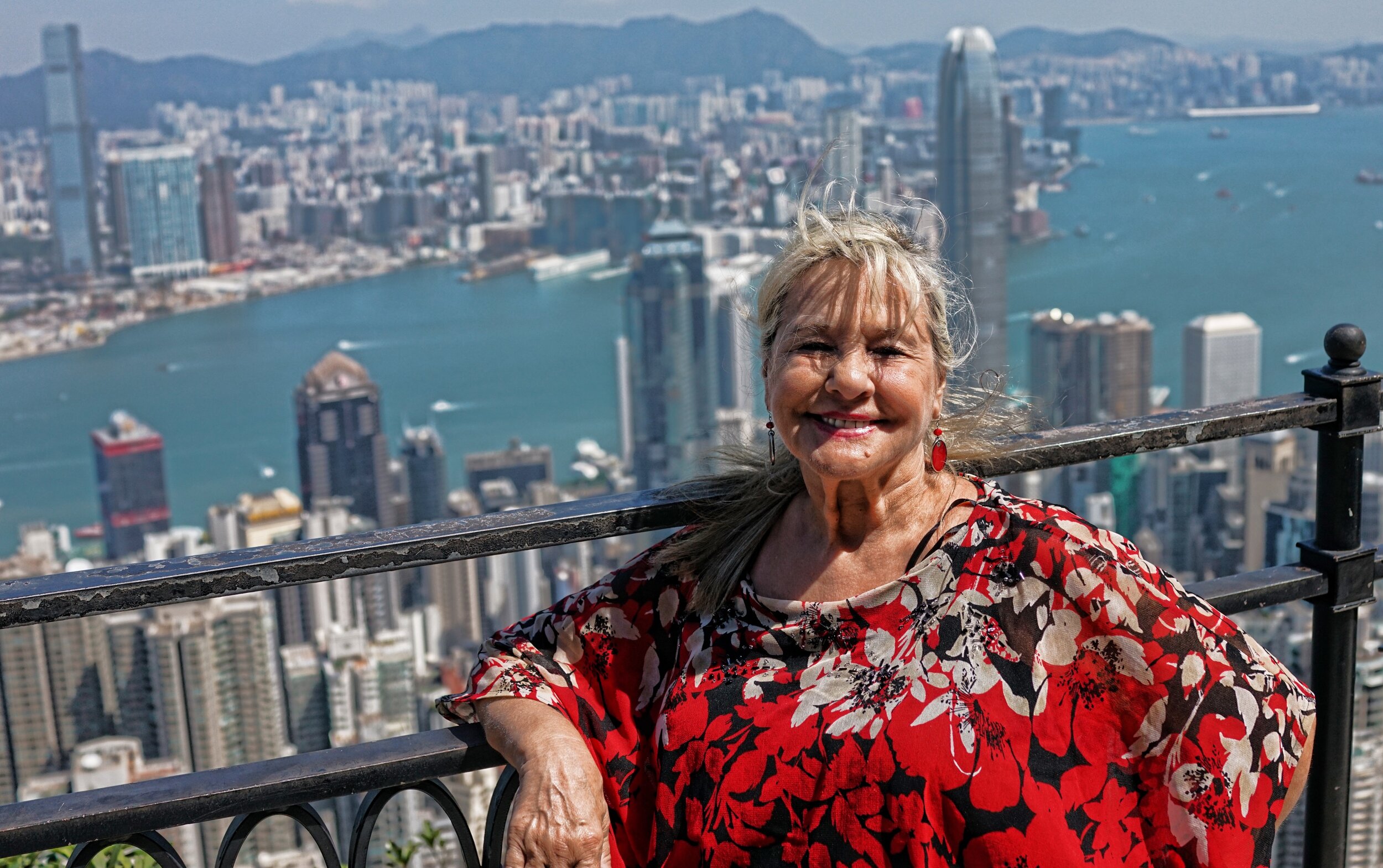 My Private Tour Guest at Victoria Peak, Hong Kong